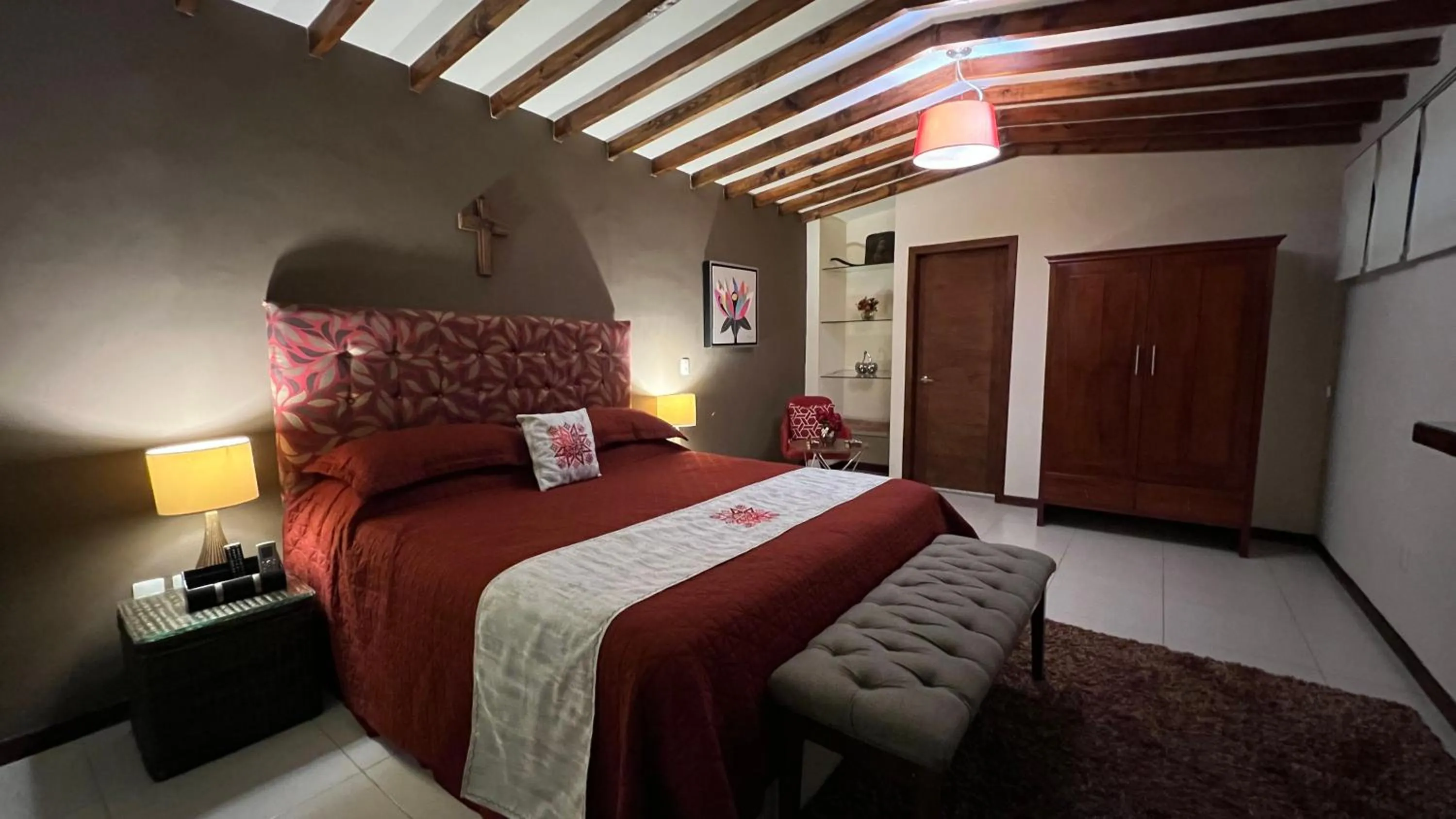 Bed in Hotel Boutique La Casona