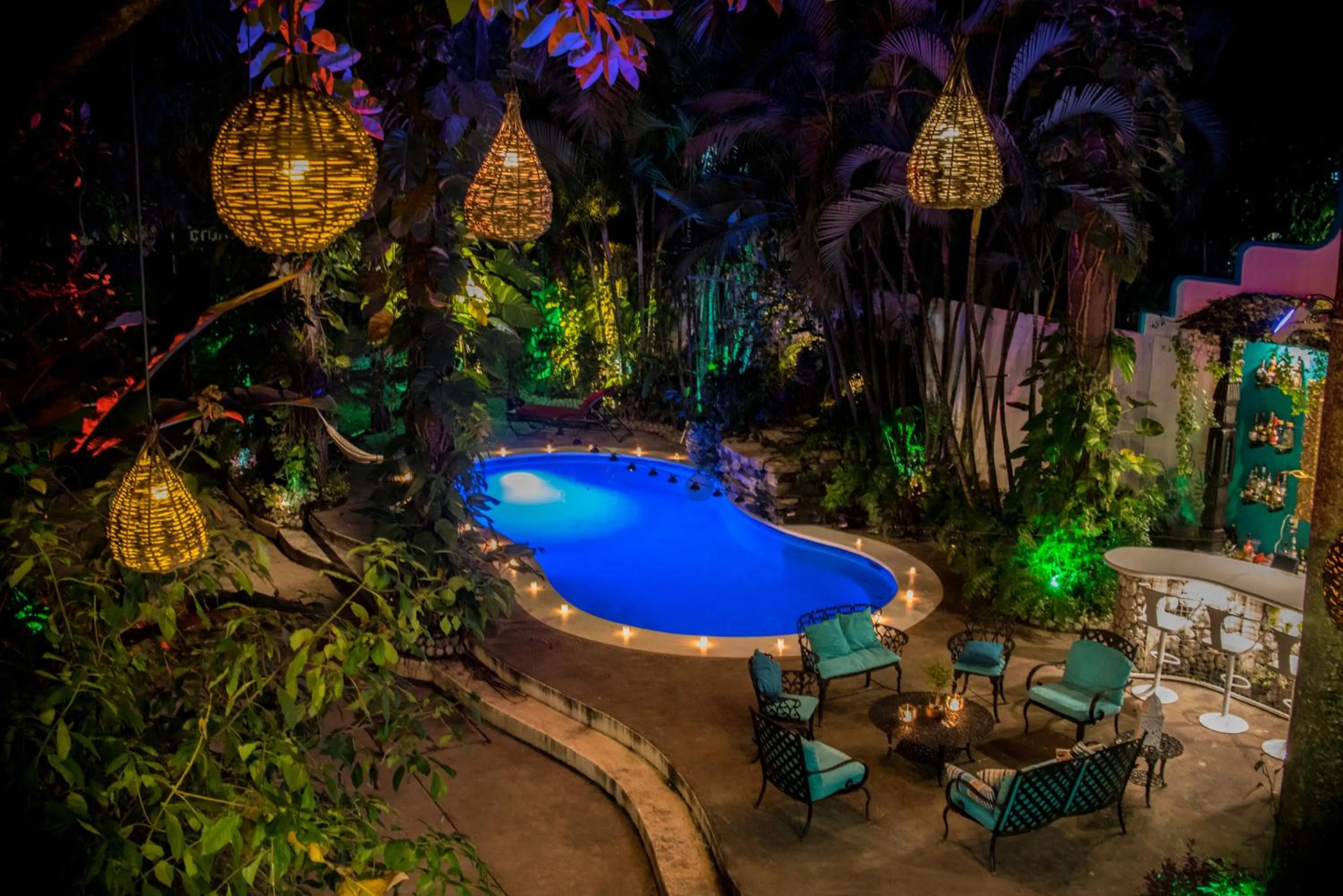 Swimming pool in Hotel Boutique La Casona