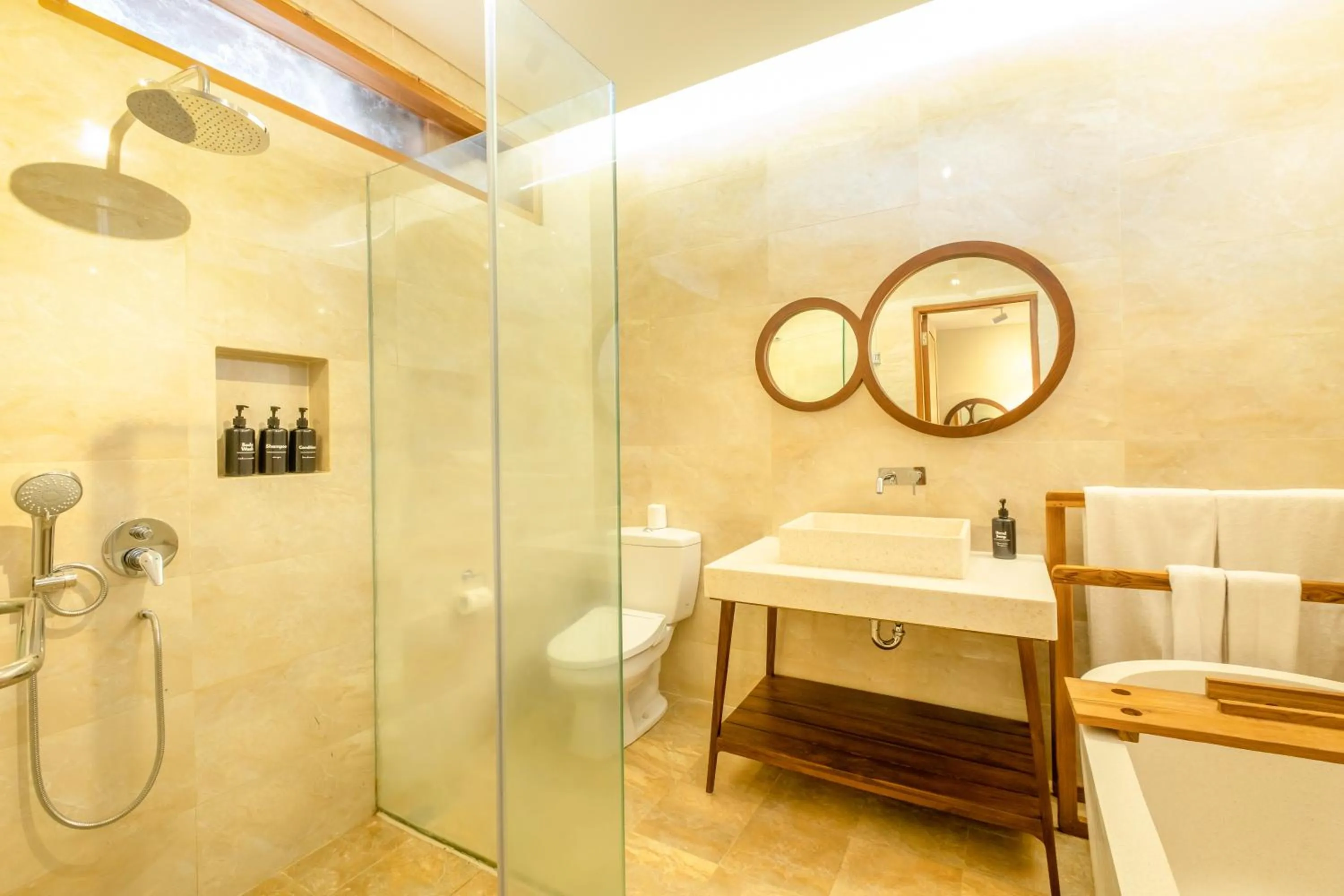 Bathroom in Bhuwana Ubud Hotel and Farm