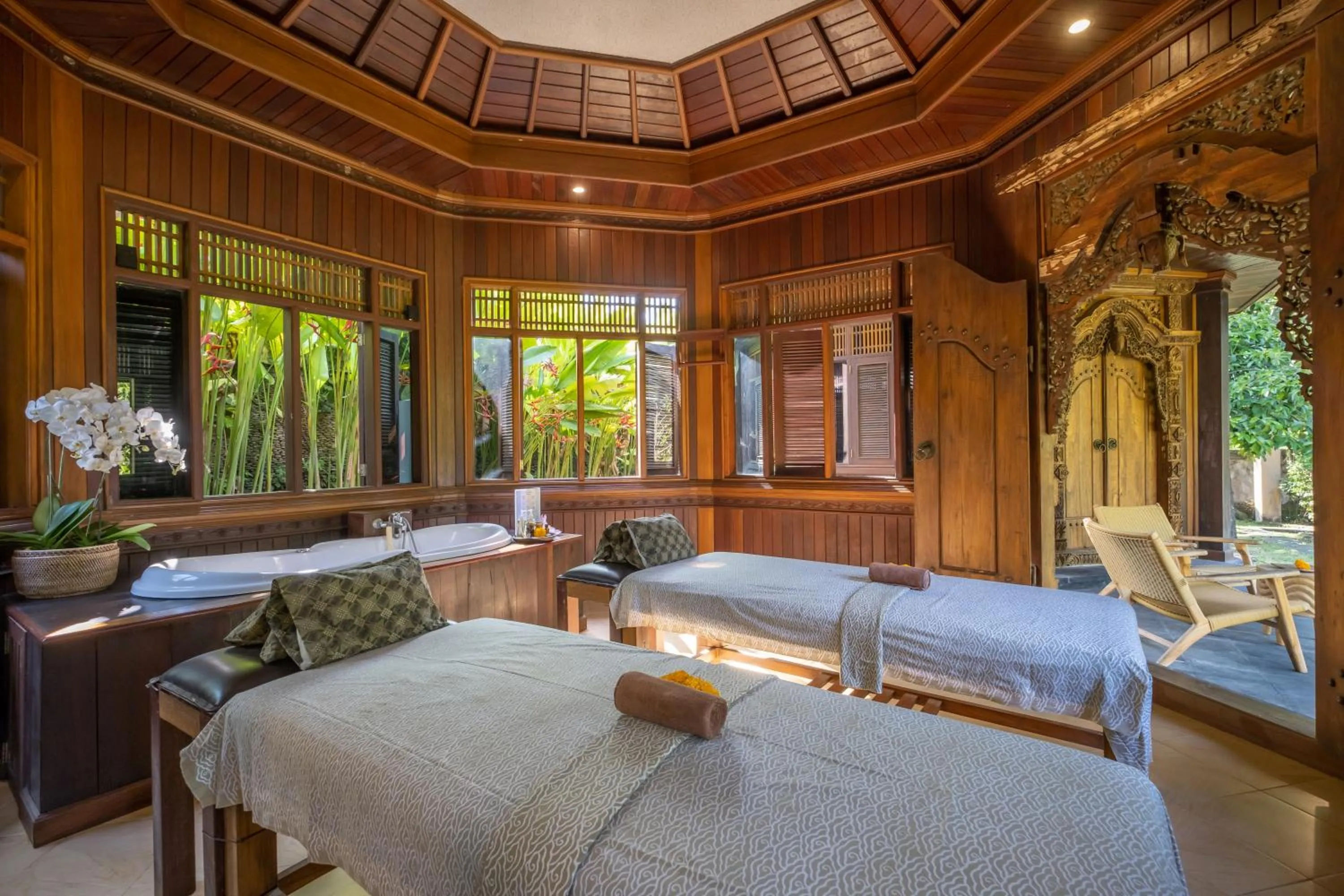 Spa and wellness centre/facilities in Bhuwana Ubud Hotel and Farm