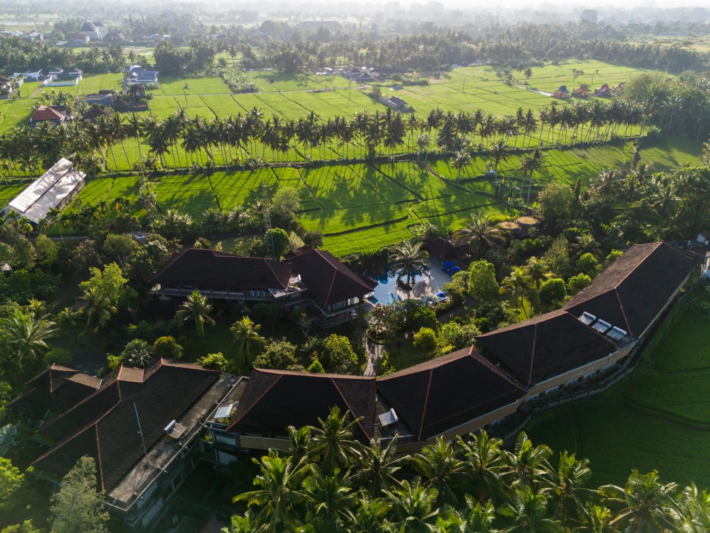 Property building in Bhuwana Ubud Hotel and Farm