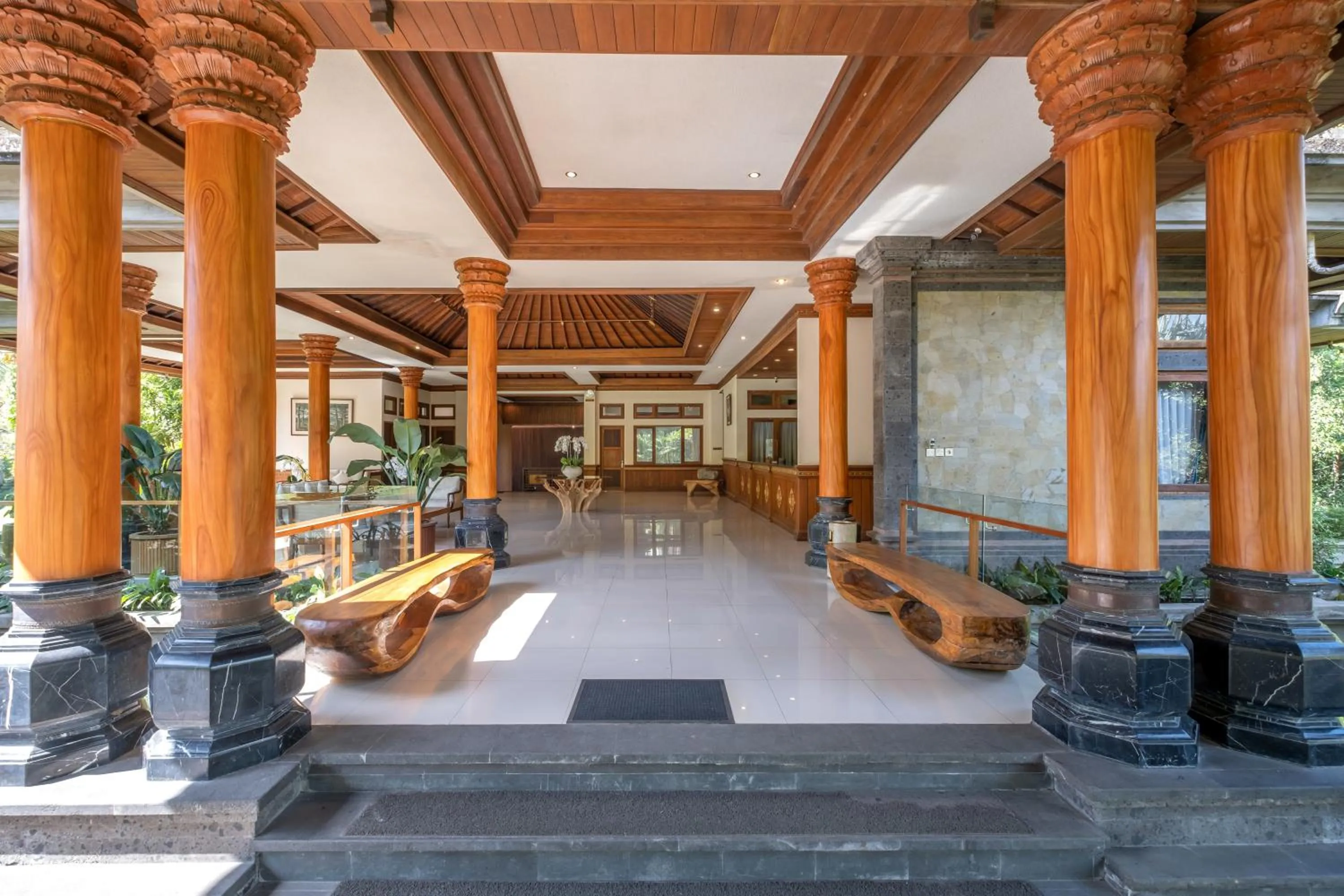 Lobby or reception in Bhuwana Ubud Hotel and Farm