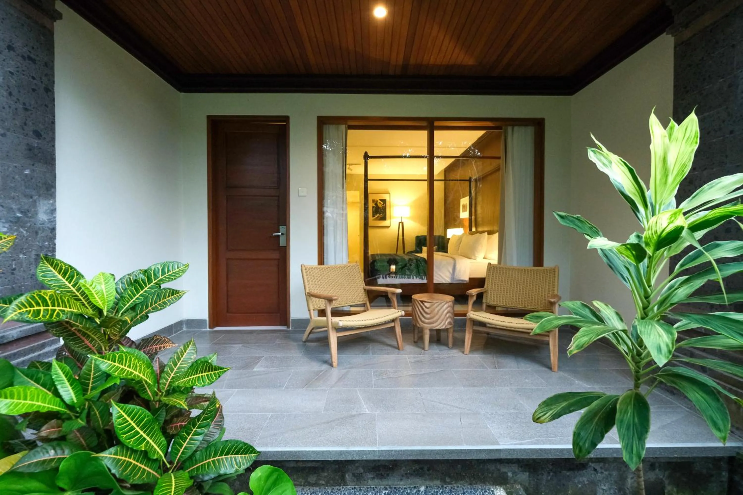 Balcony/Terrace in Bhuwana Ubud Hotel and Farm