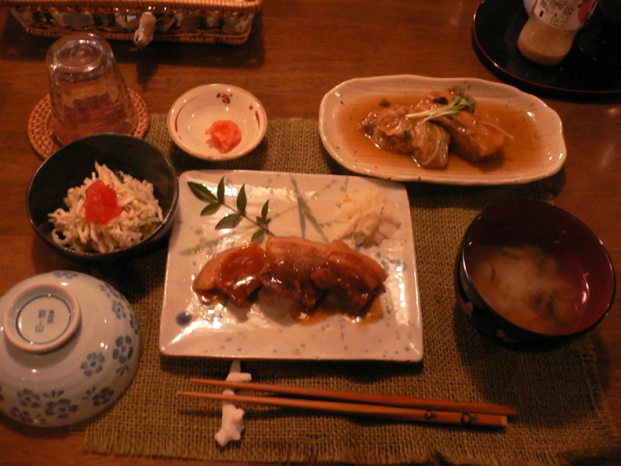 Food in Yufuin Country Road Youth Hostel