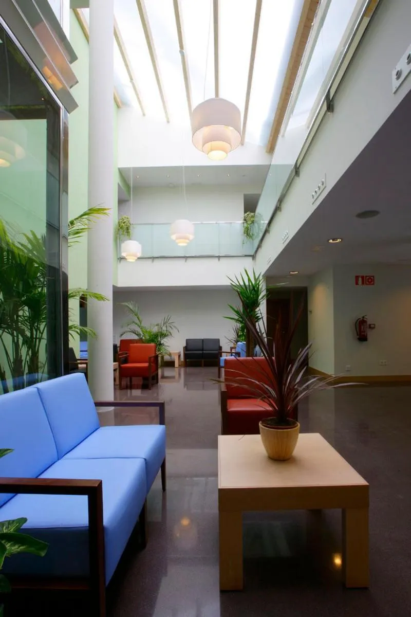 Lobby or reception in Aginaga Hotela