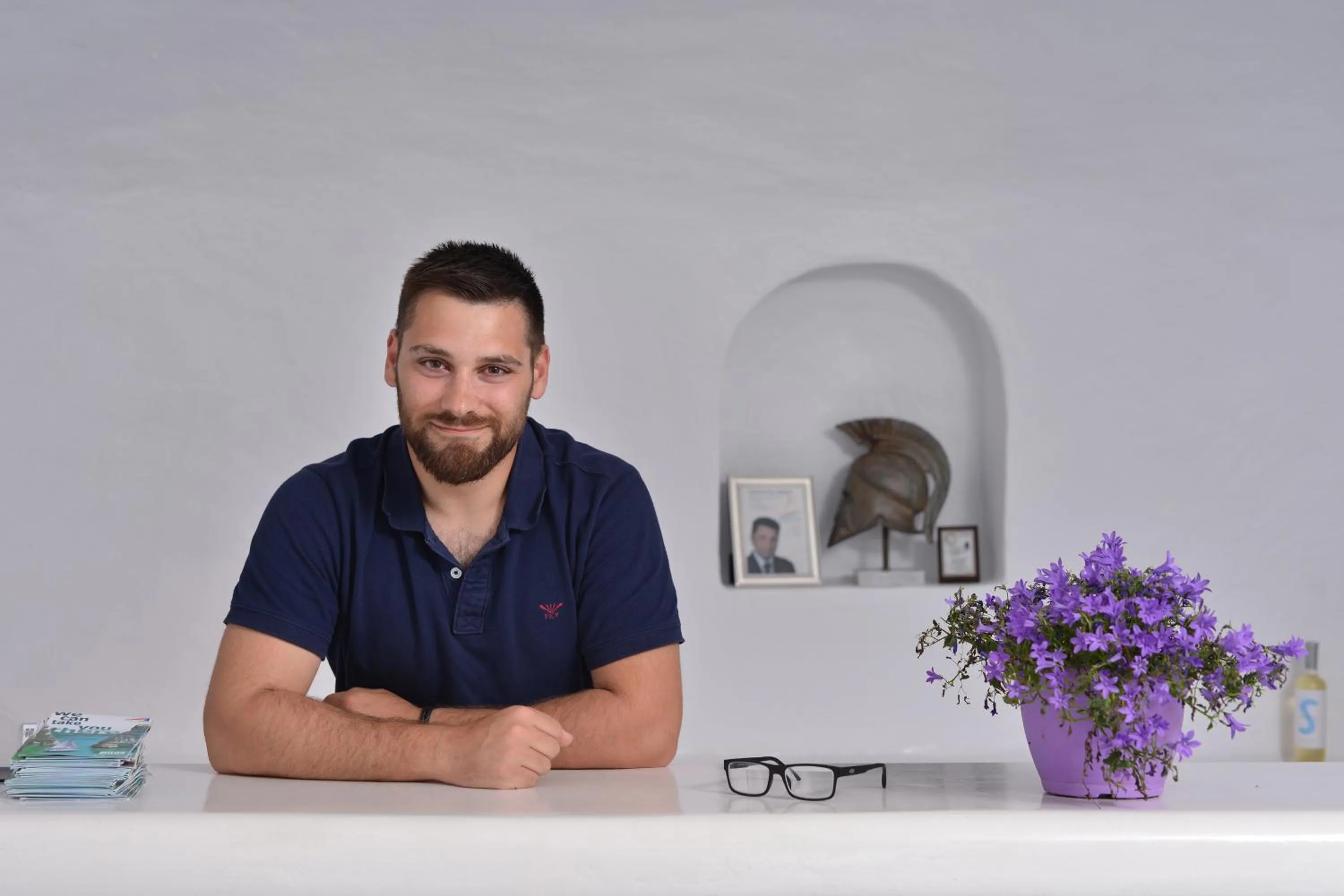 Staff in Alexandros Village