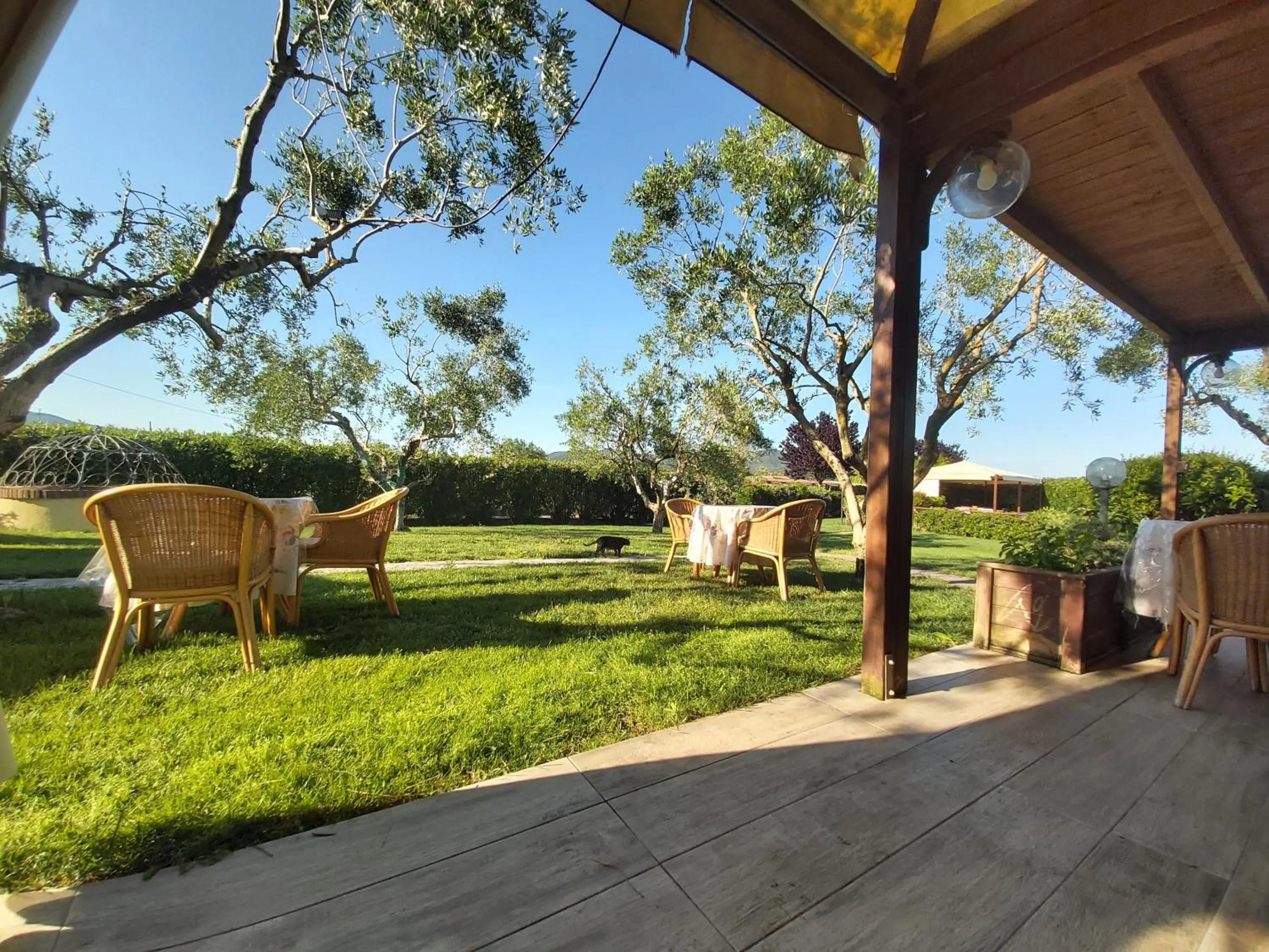Patio in Agriturismo - B&B L'Acquacotta