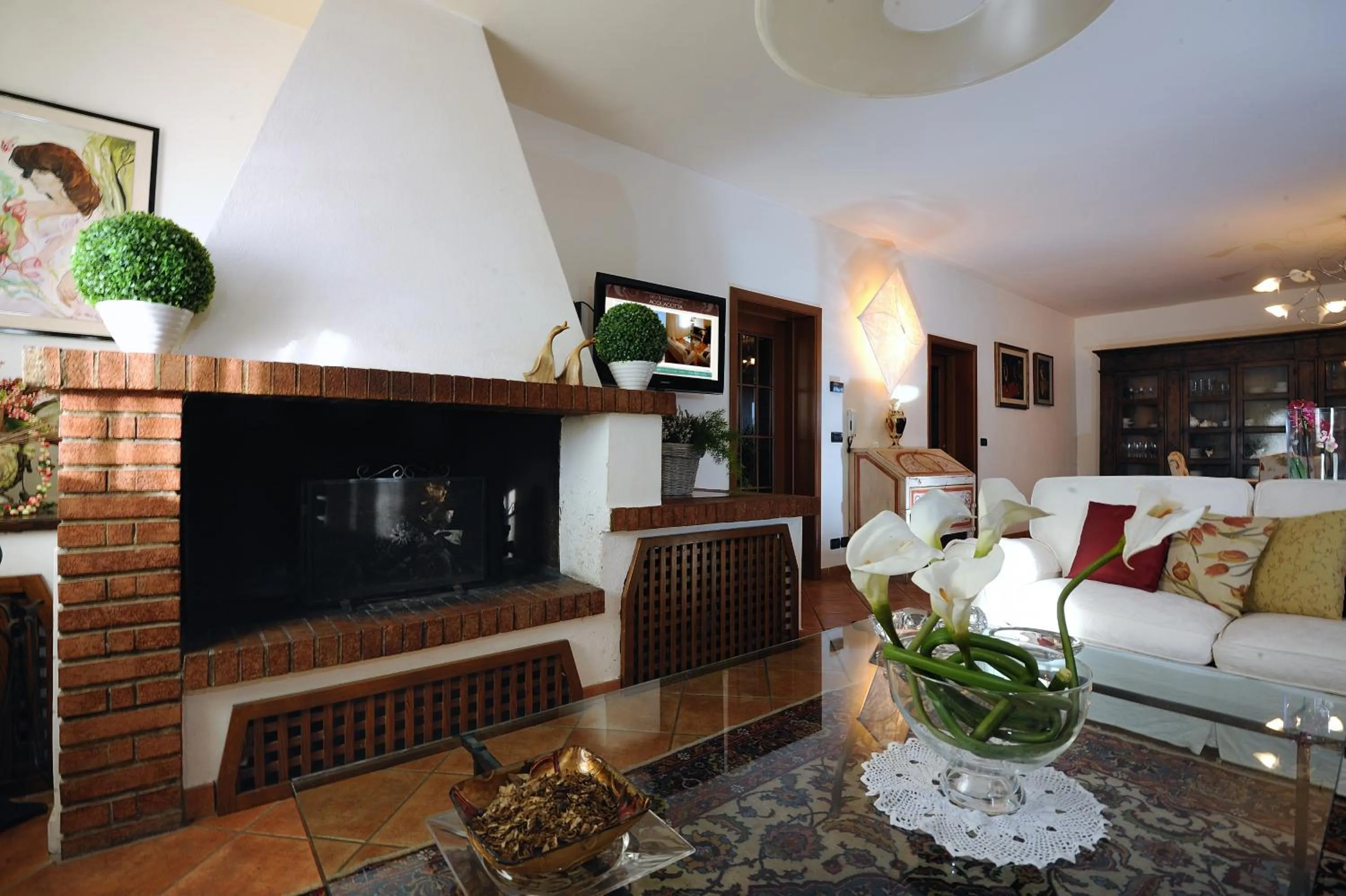 Communal lounge/ TV room in Agriturismo - B&B L'Acquacotta