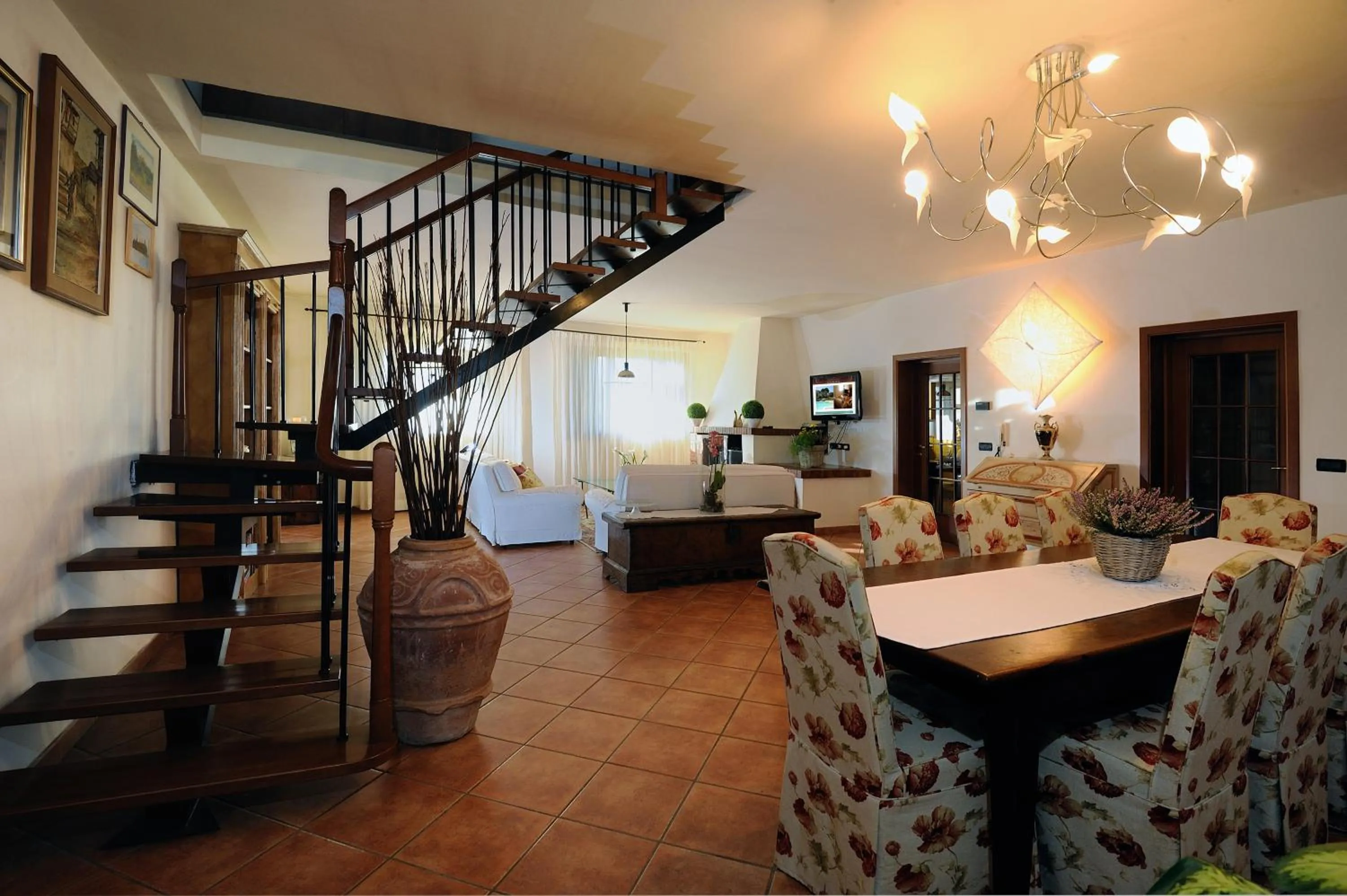 Communal lounge/ TV room in Agriturismo - B&B L'Acquacotta