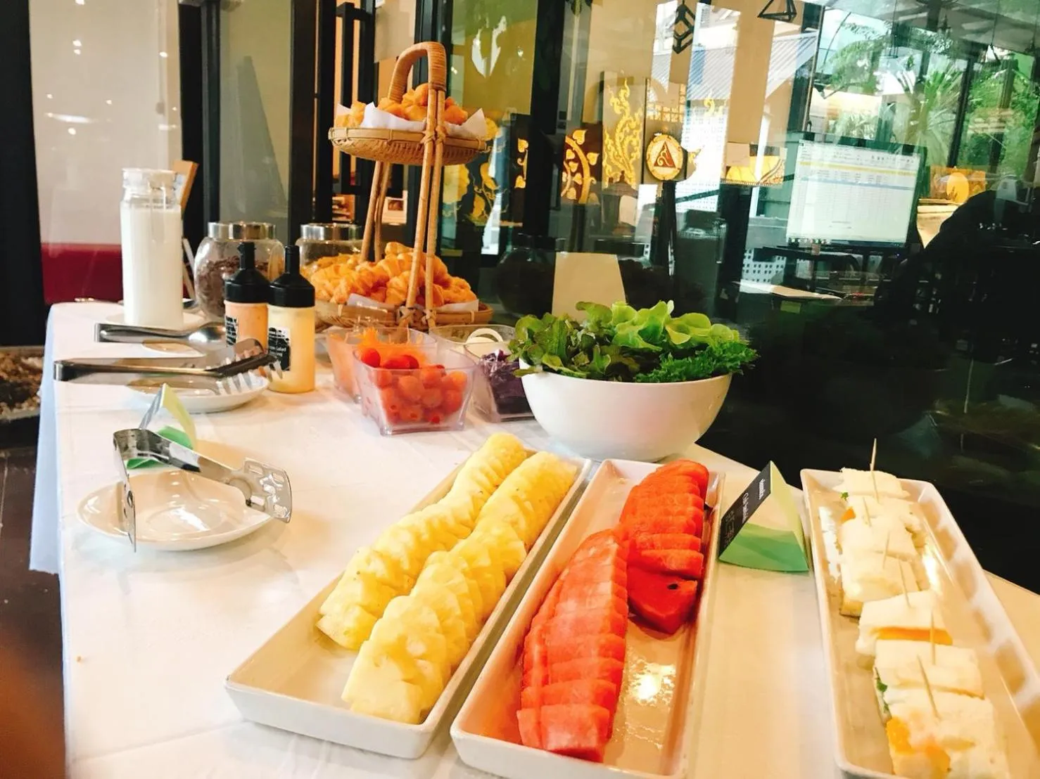 Buffet breakfast in The Nimman Hotel - SHA Plus
