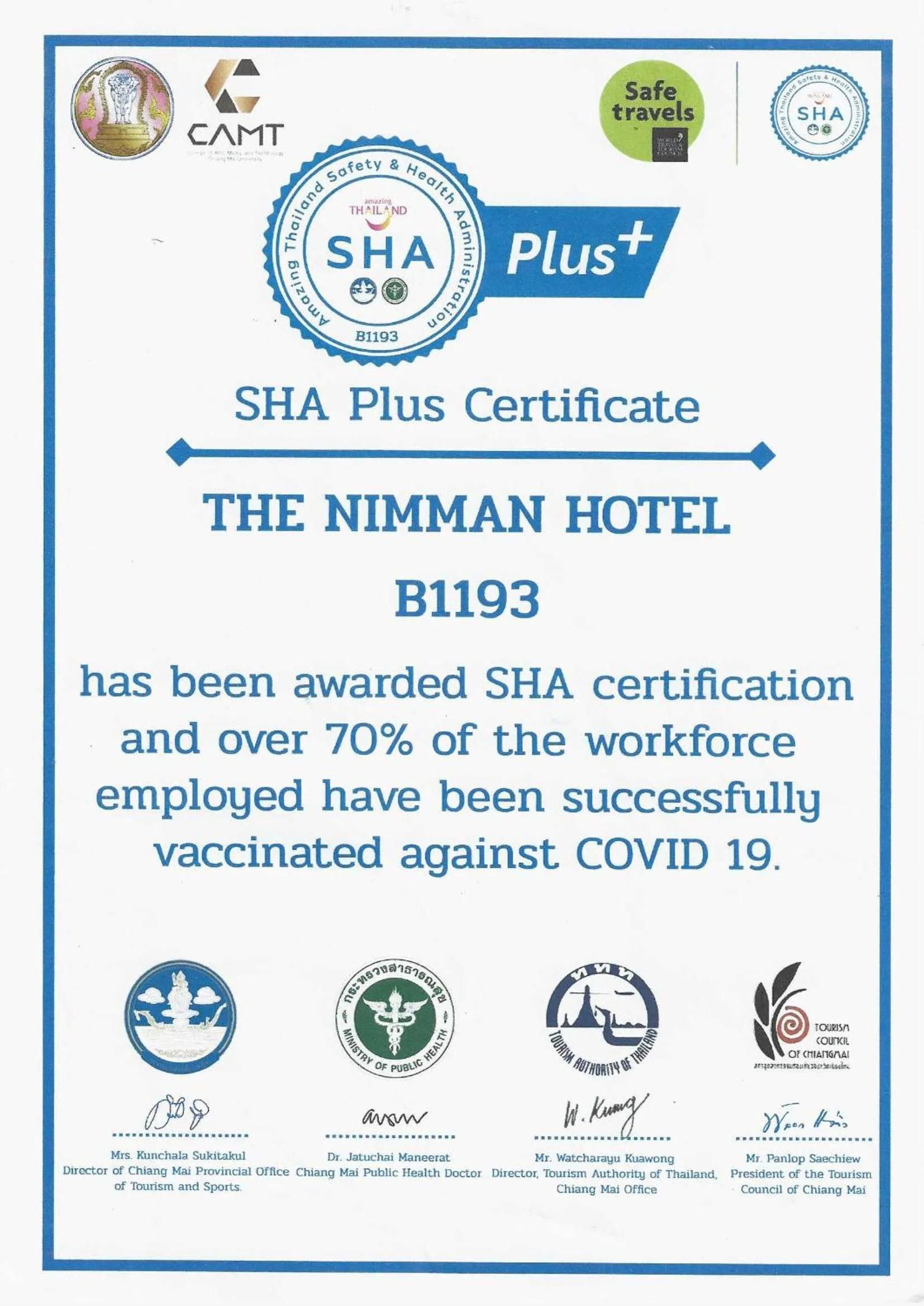 Property building in The Nimman Hotel - SHA Plus