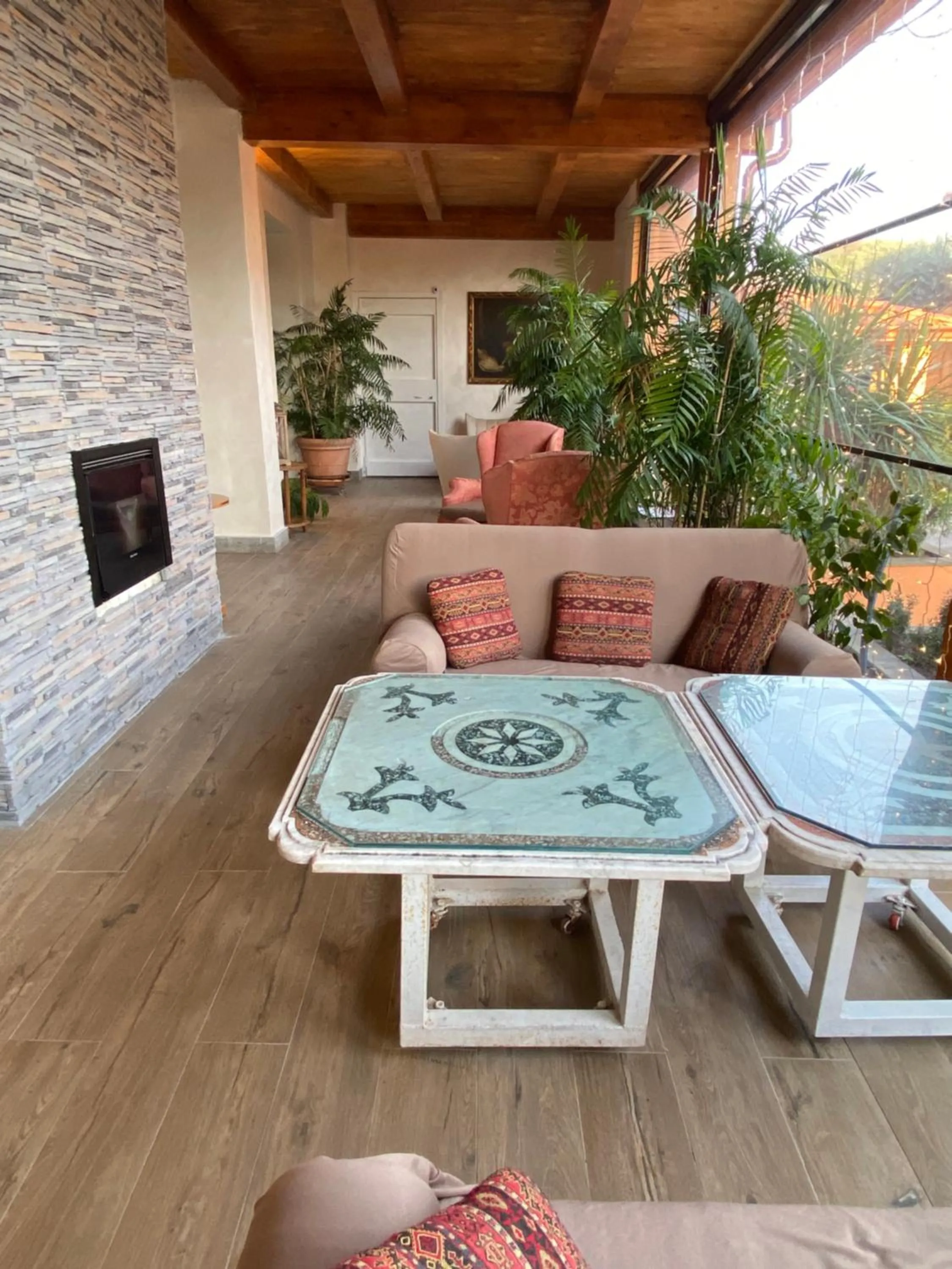 Patio in Antica Locanda Palmieri