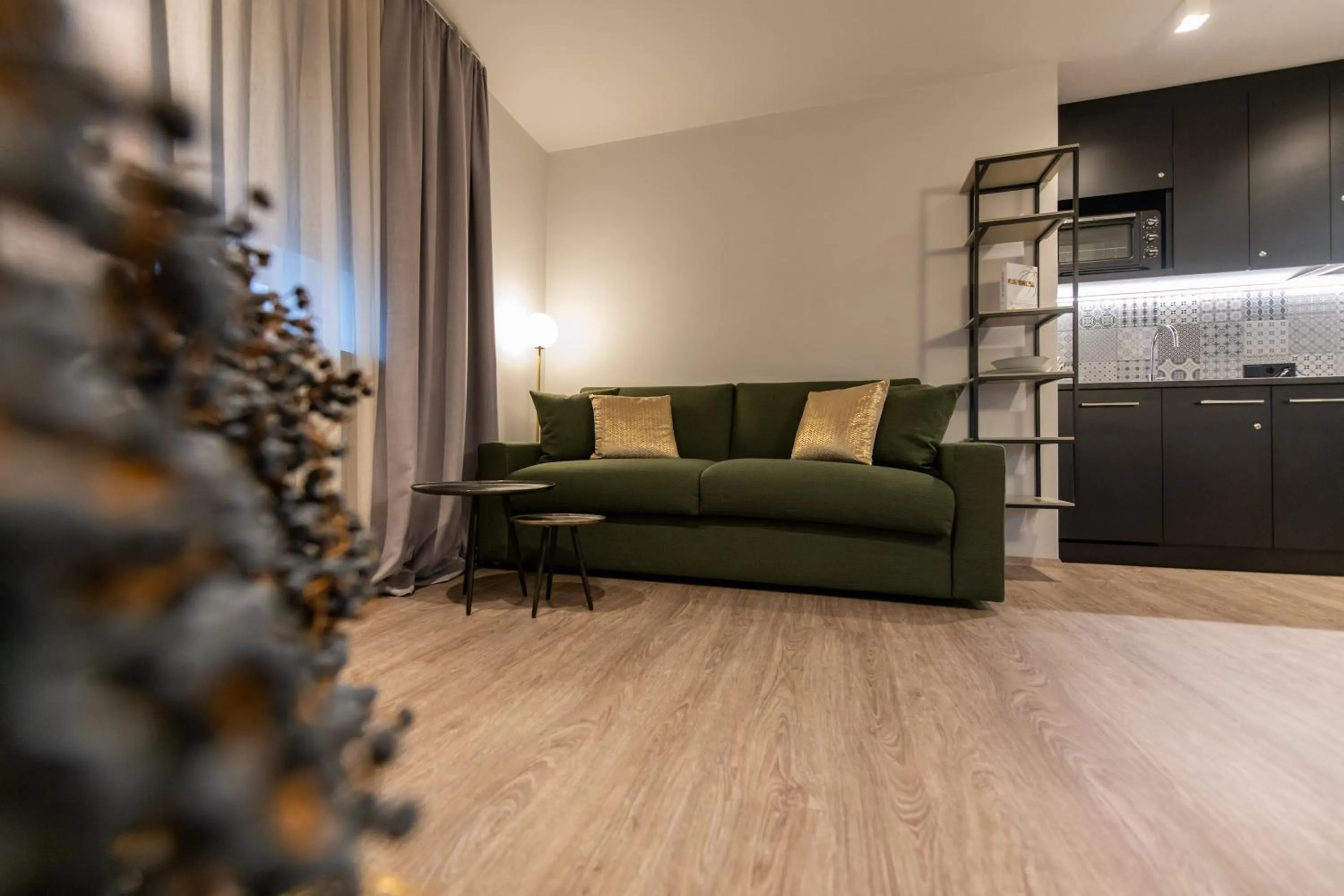 Kitchen or kitchenette in Burgus - Design Suites & Apartments