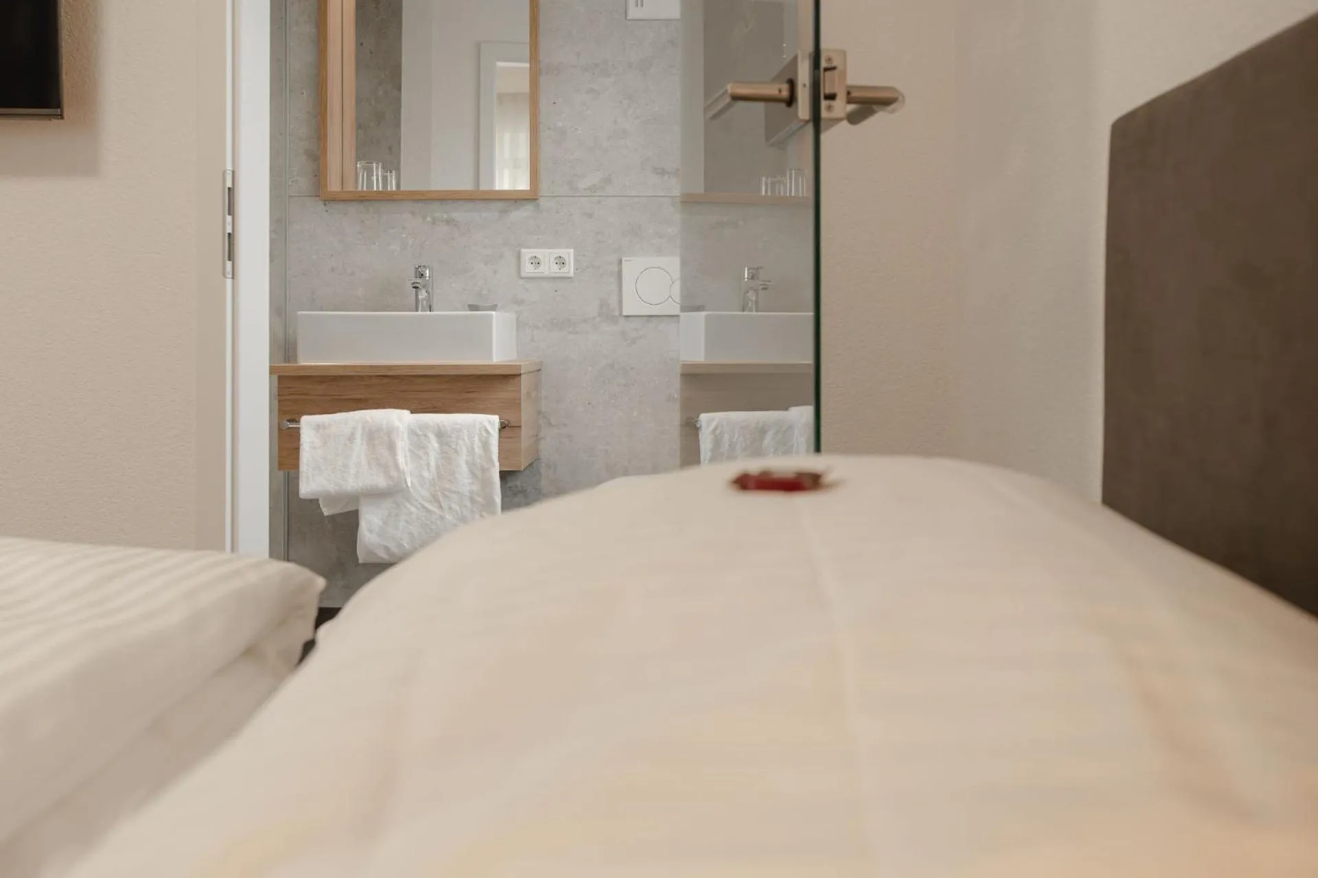 Bed in Landgasthof Lamm