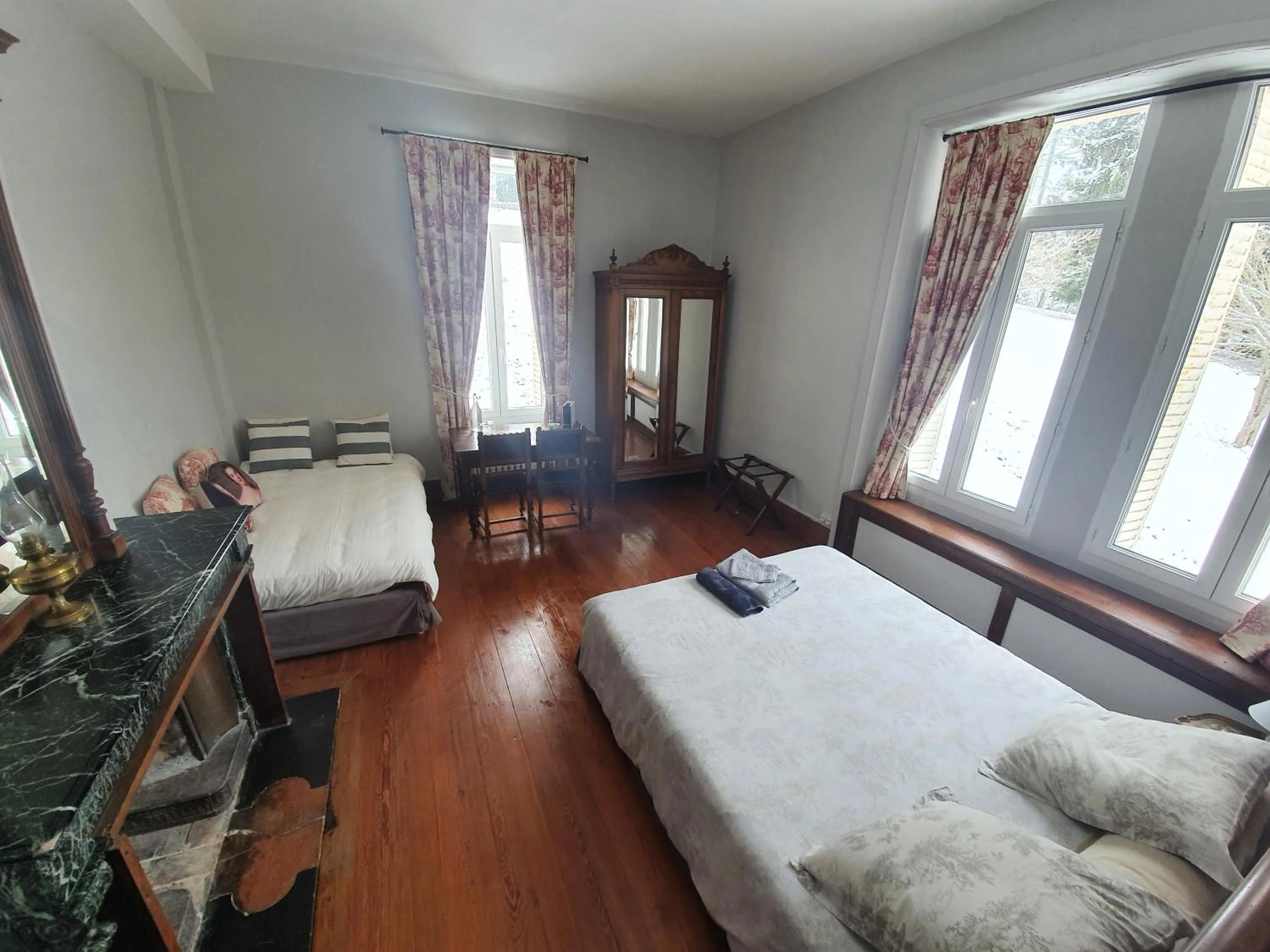 Bed in Chateau de Bonnevaux