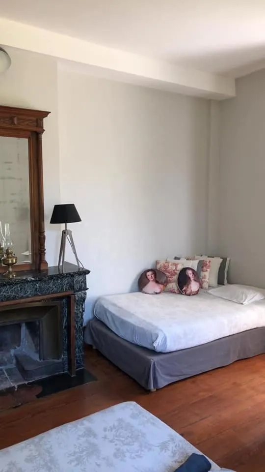 Bed in Chateau de Bonnevaux