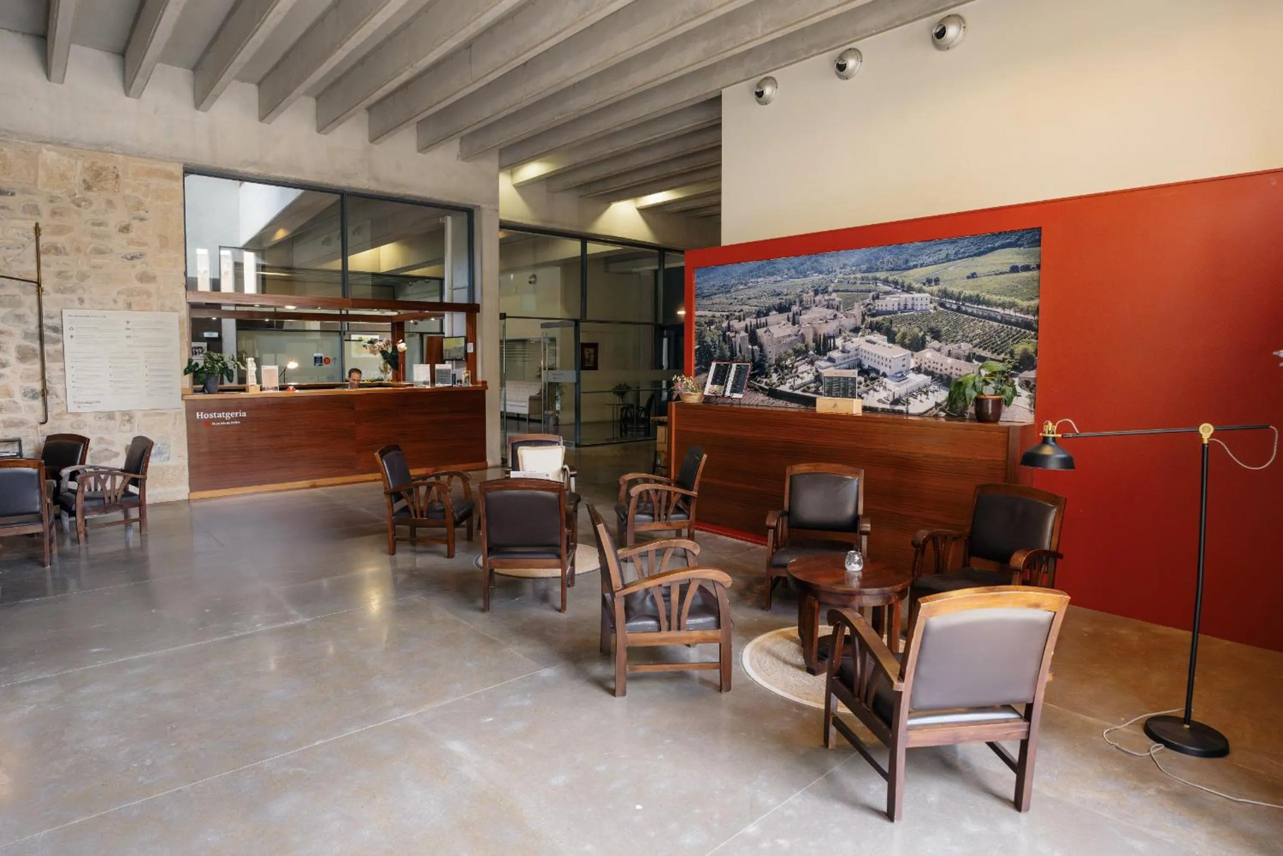 Living room in Hostatgeria de Poblet