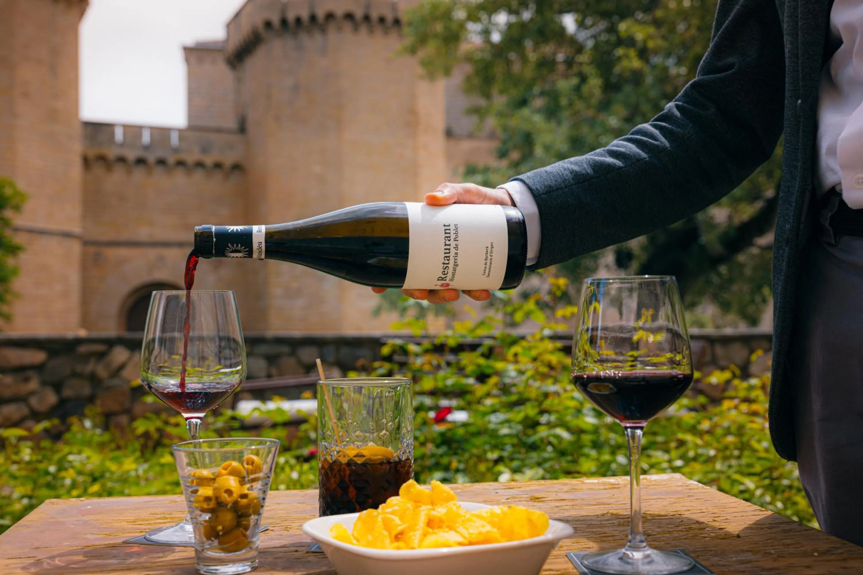 Balcony/Terrace in Hostatgeria de Poblet