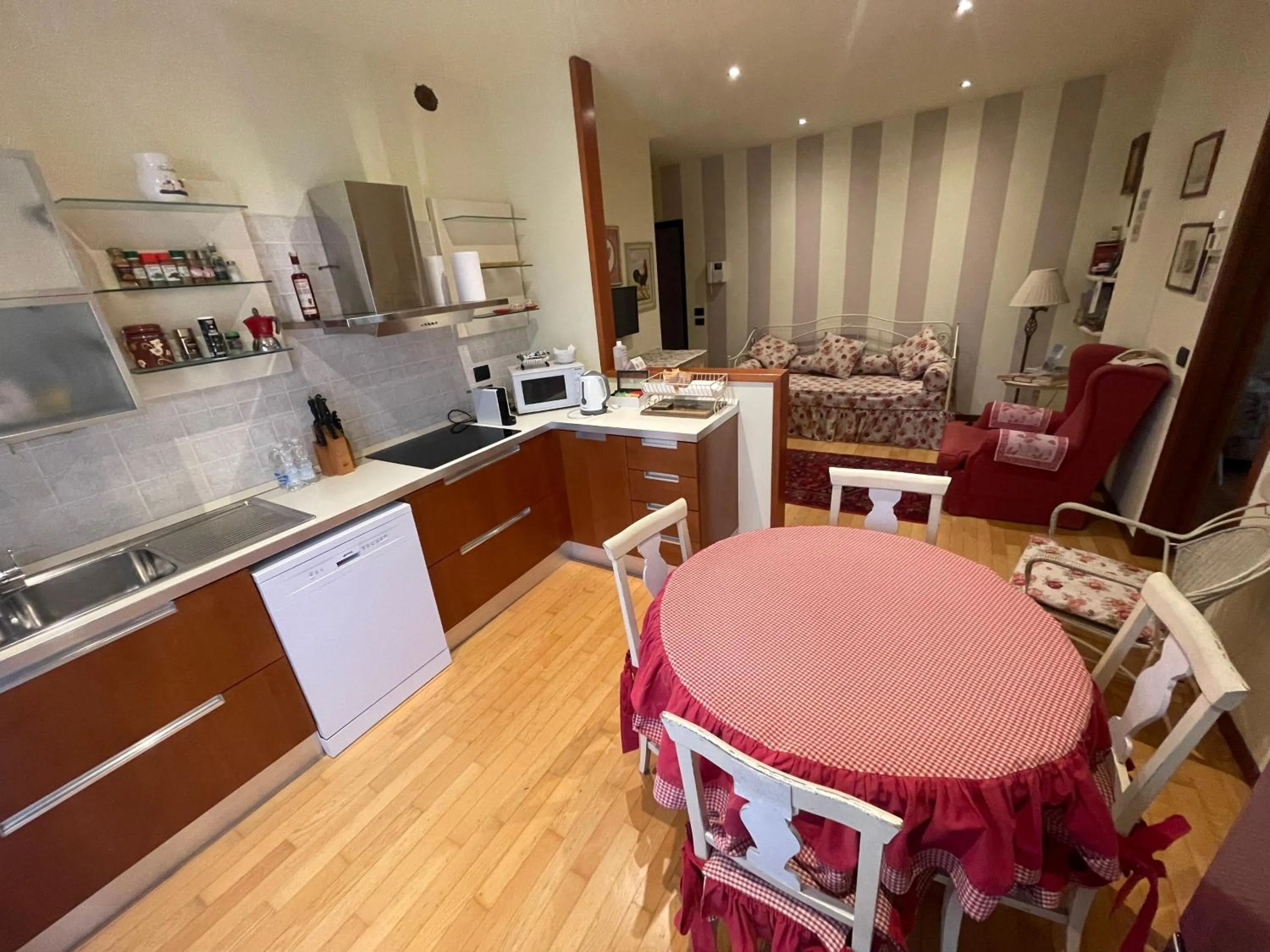 Living room in B&B Casa Camilla