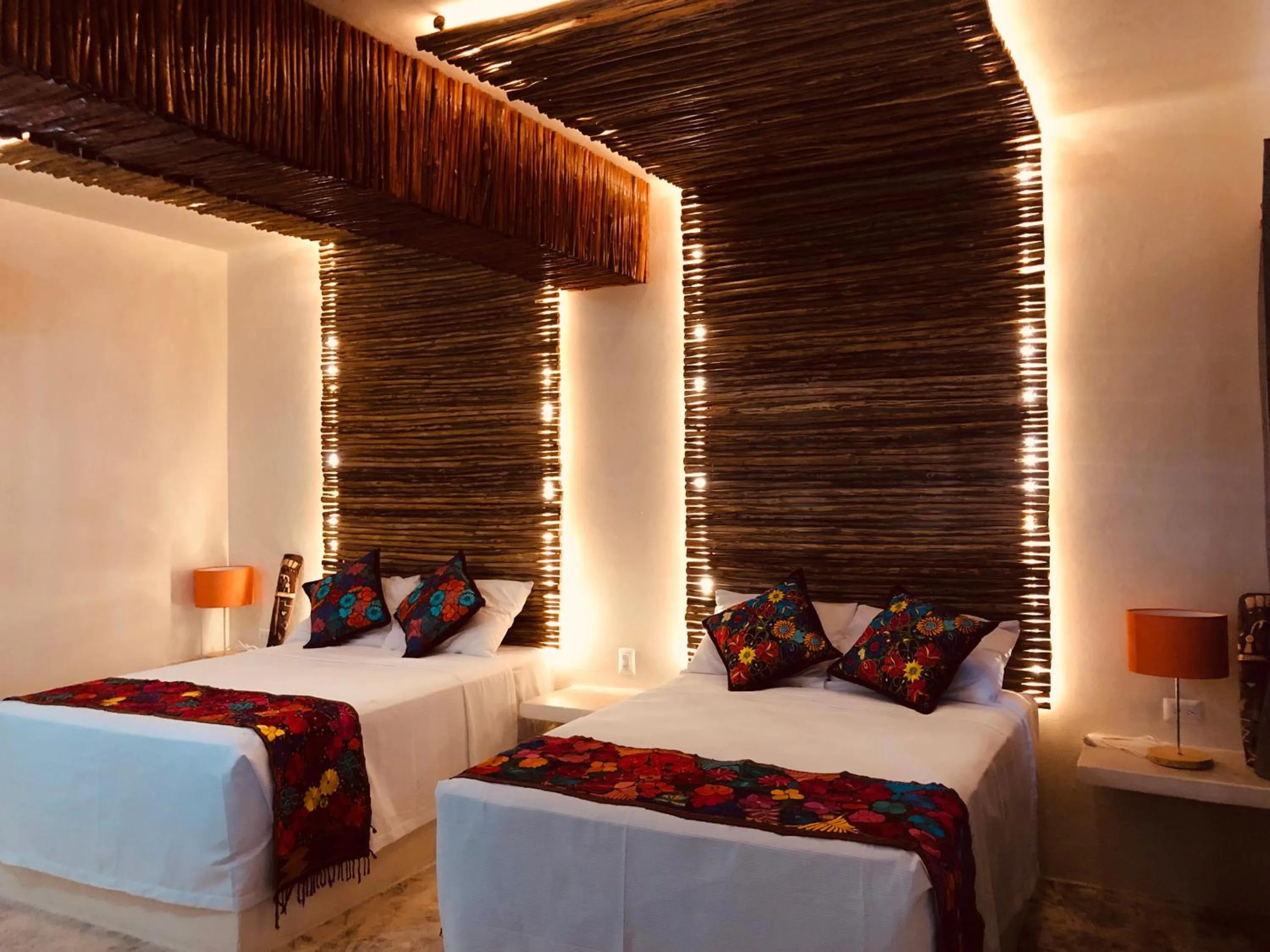 Bed in Tierra Maya Hotel Spa & Sanctuary