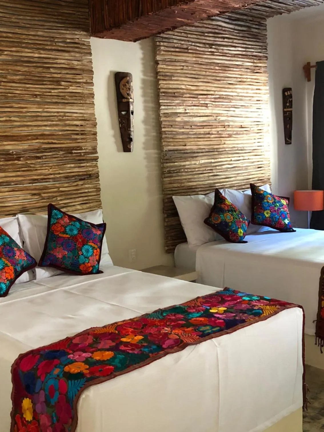 Bed in Tierra Maya Hotel Spa & Sanctuary