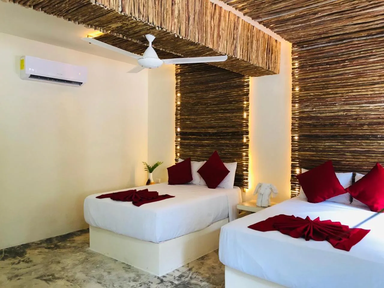 Bed in Tierra Maya Hotel Spa & Sanctuary