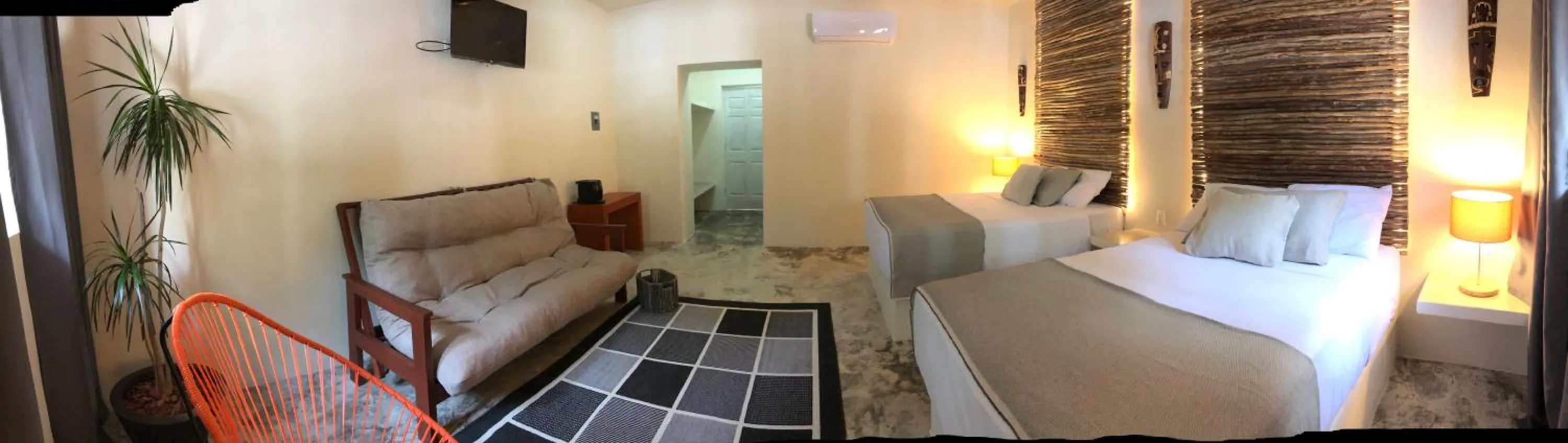 Bed in Tierra Maya Hotel Spa & Sanctuary