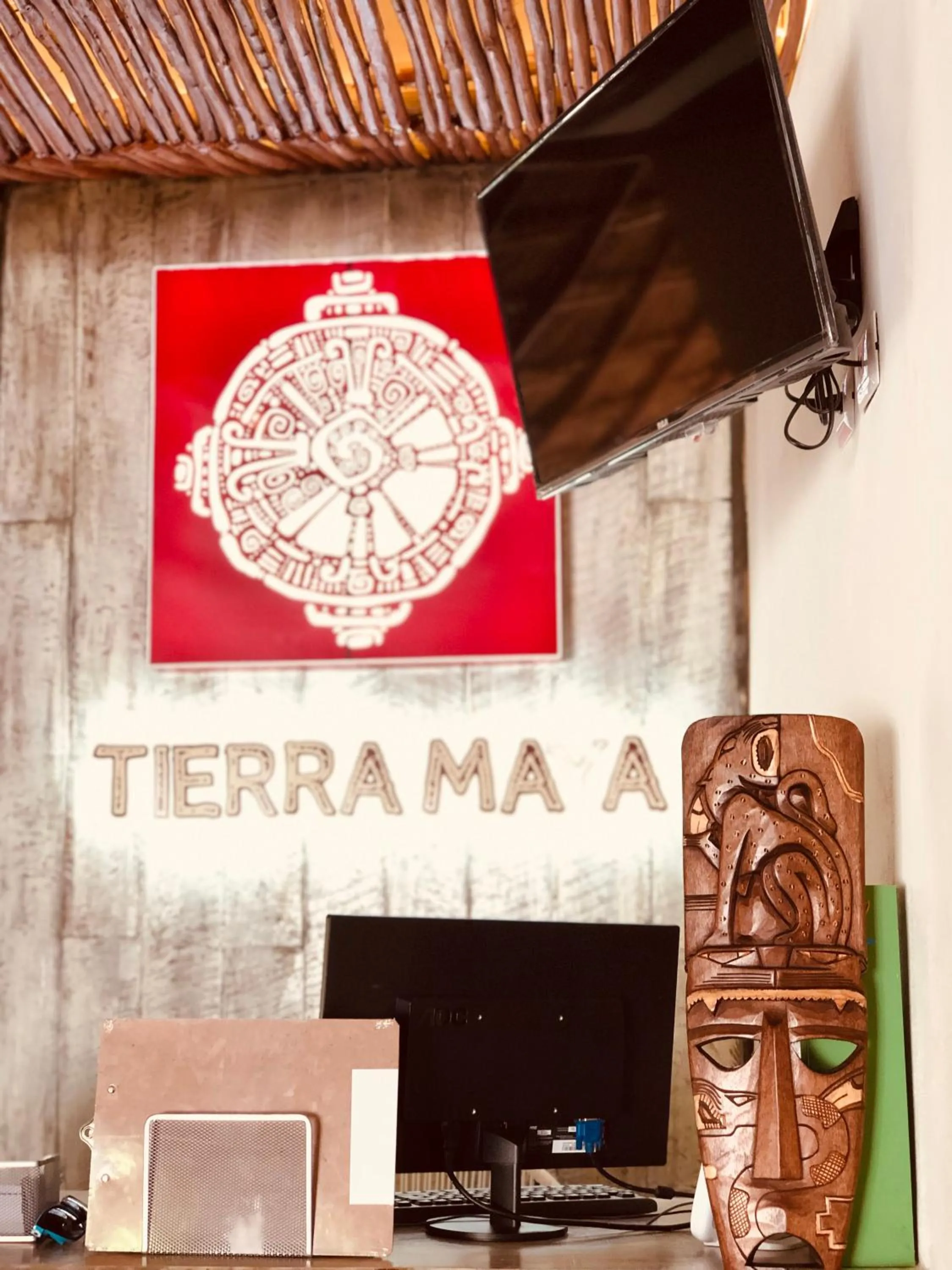 Lobby or reception in Tierra Maya Hotel Spa & Sanctuary