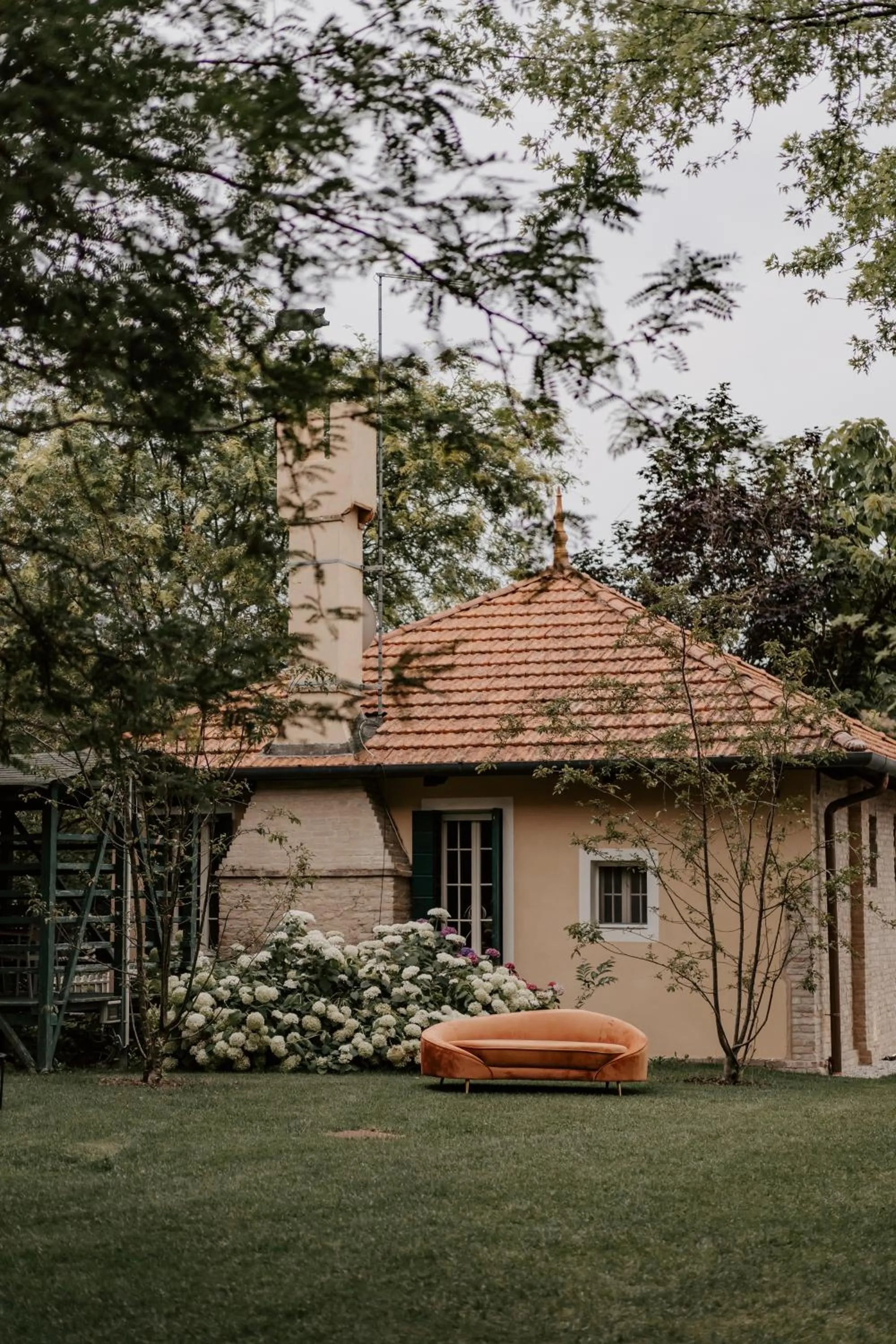 Garden view in Villa Foscarini Cornaro