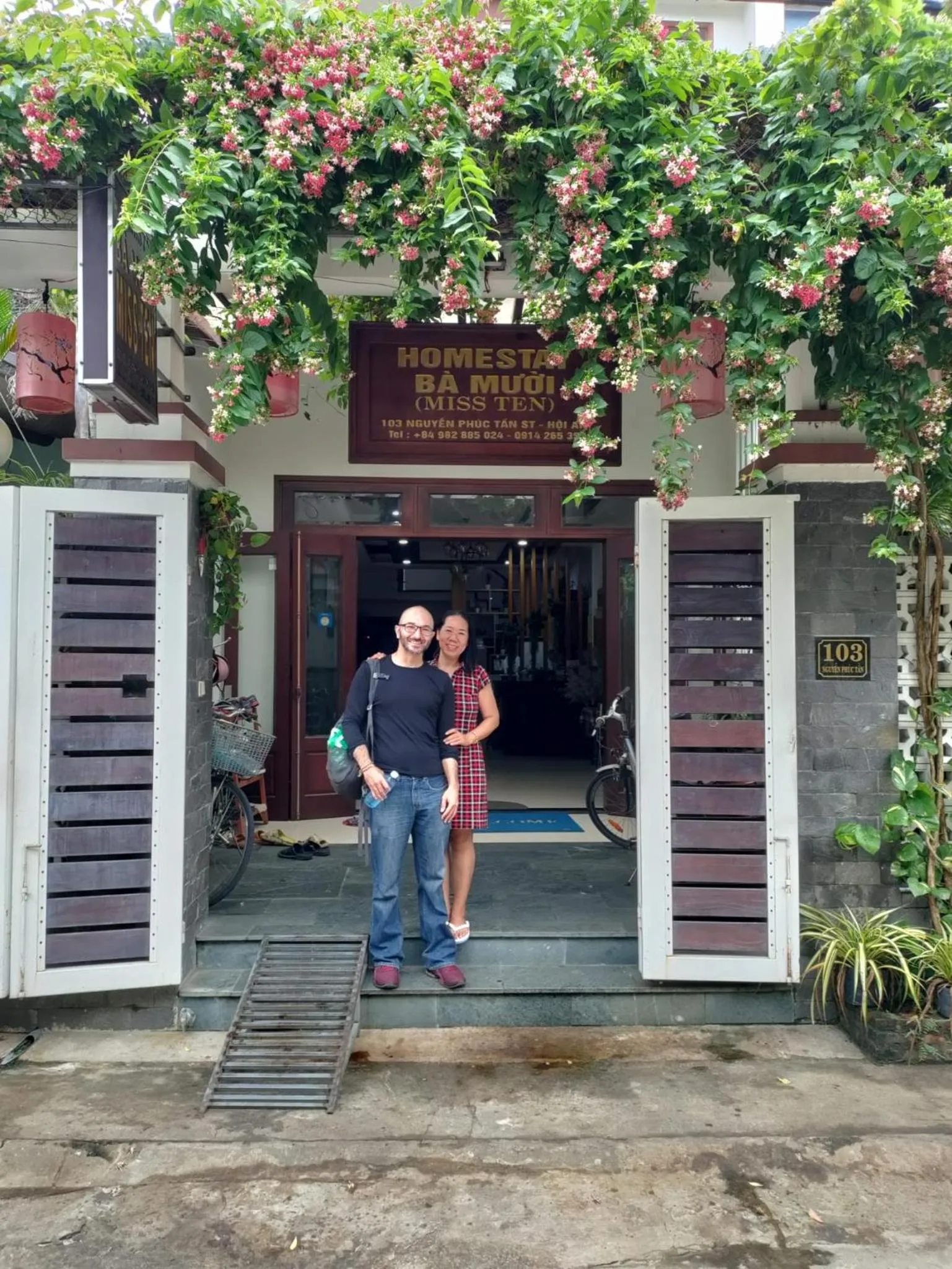 Guests in Miss Ten Homestay