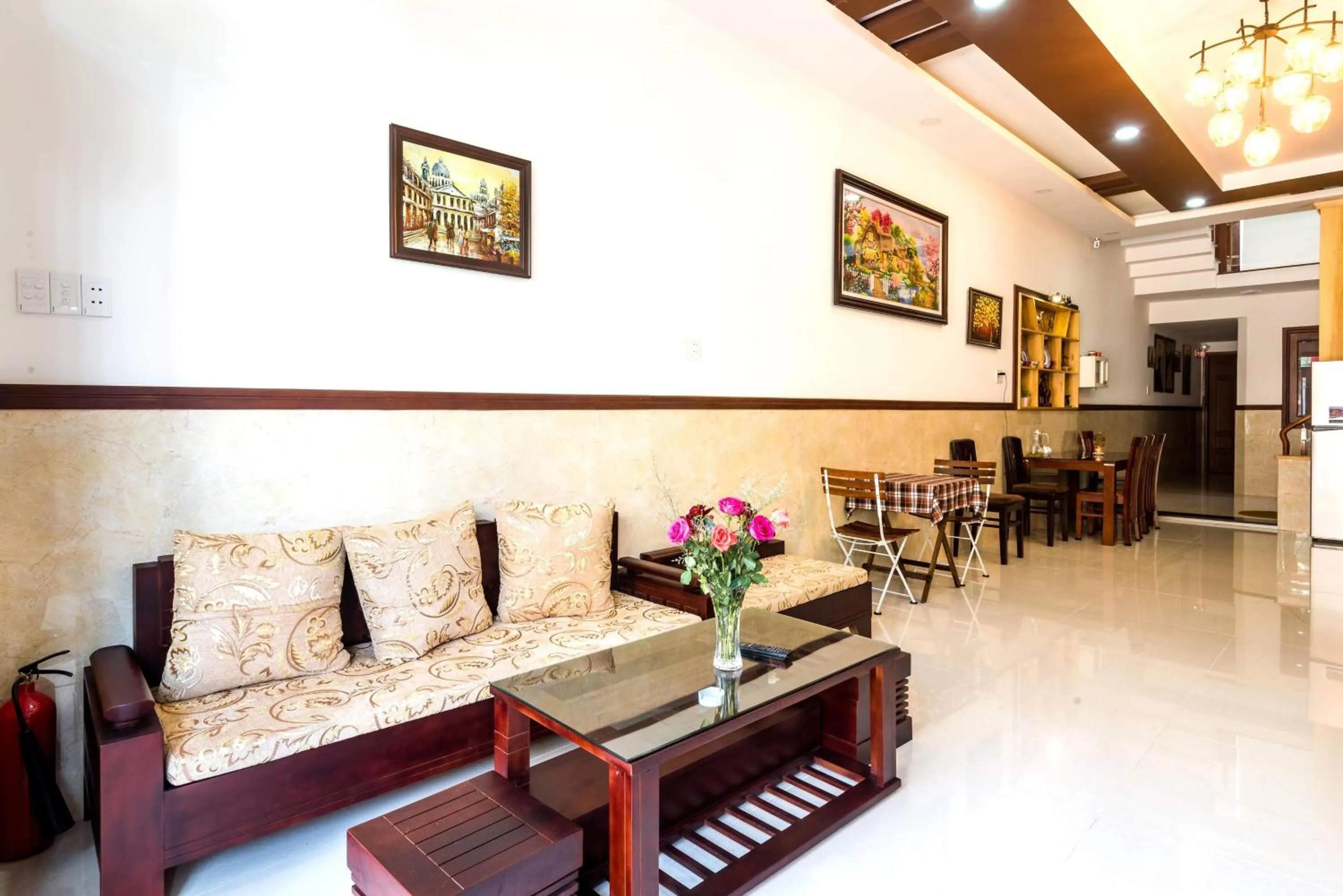 Living room in Miss Ten Homestay