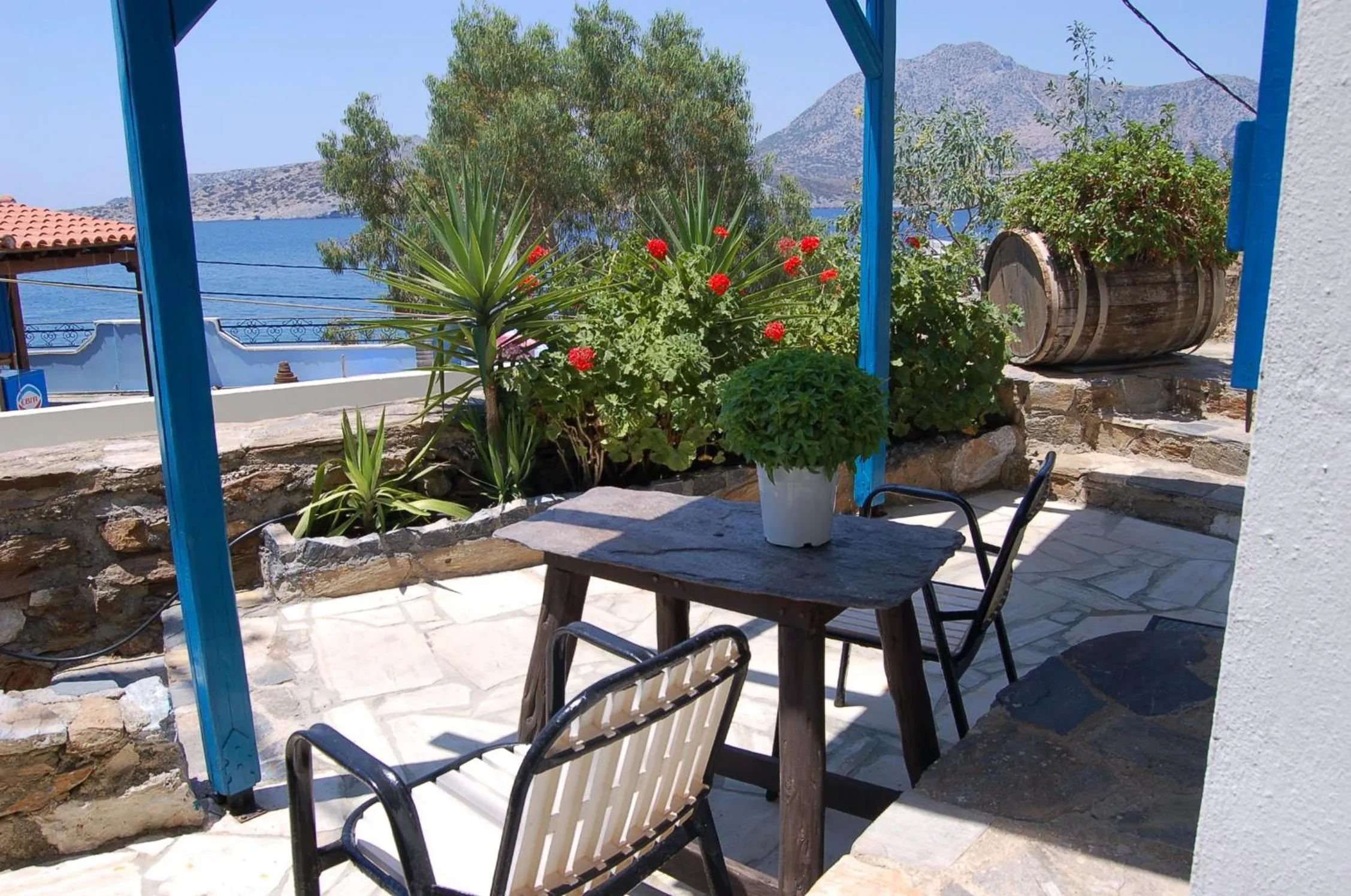 Patio in Patras Apartments