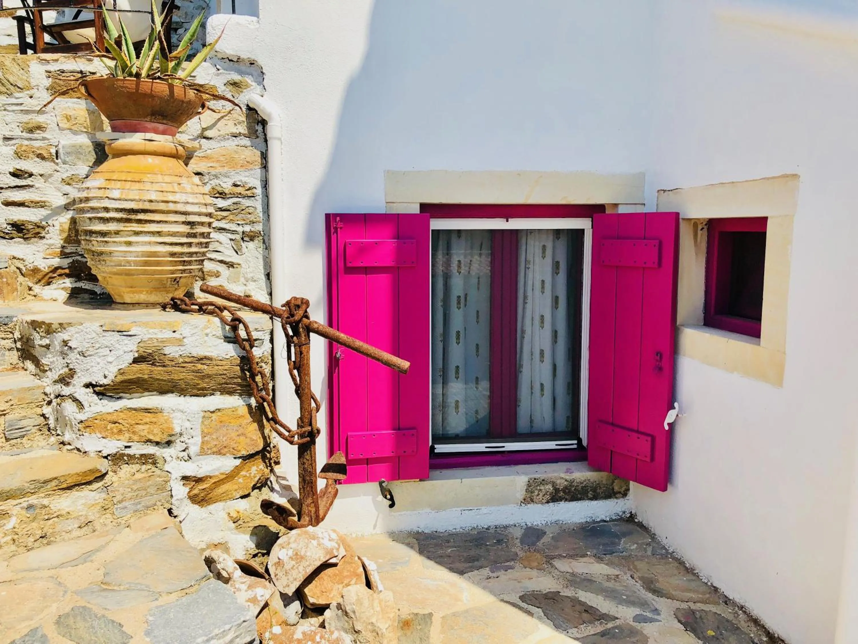 Patio in Patras Apartments