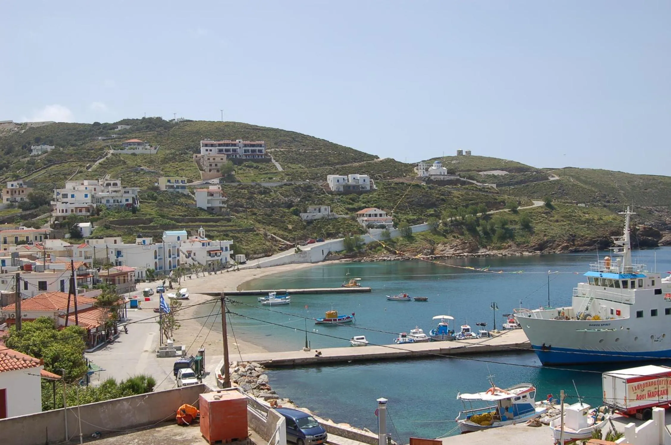 Bird's eye view in Patras Apartments