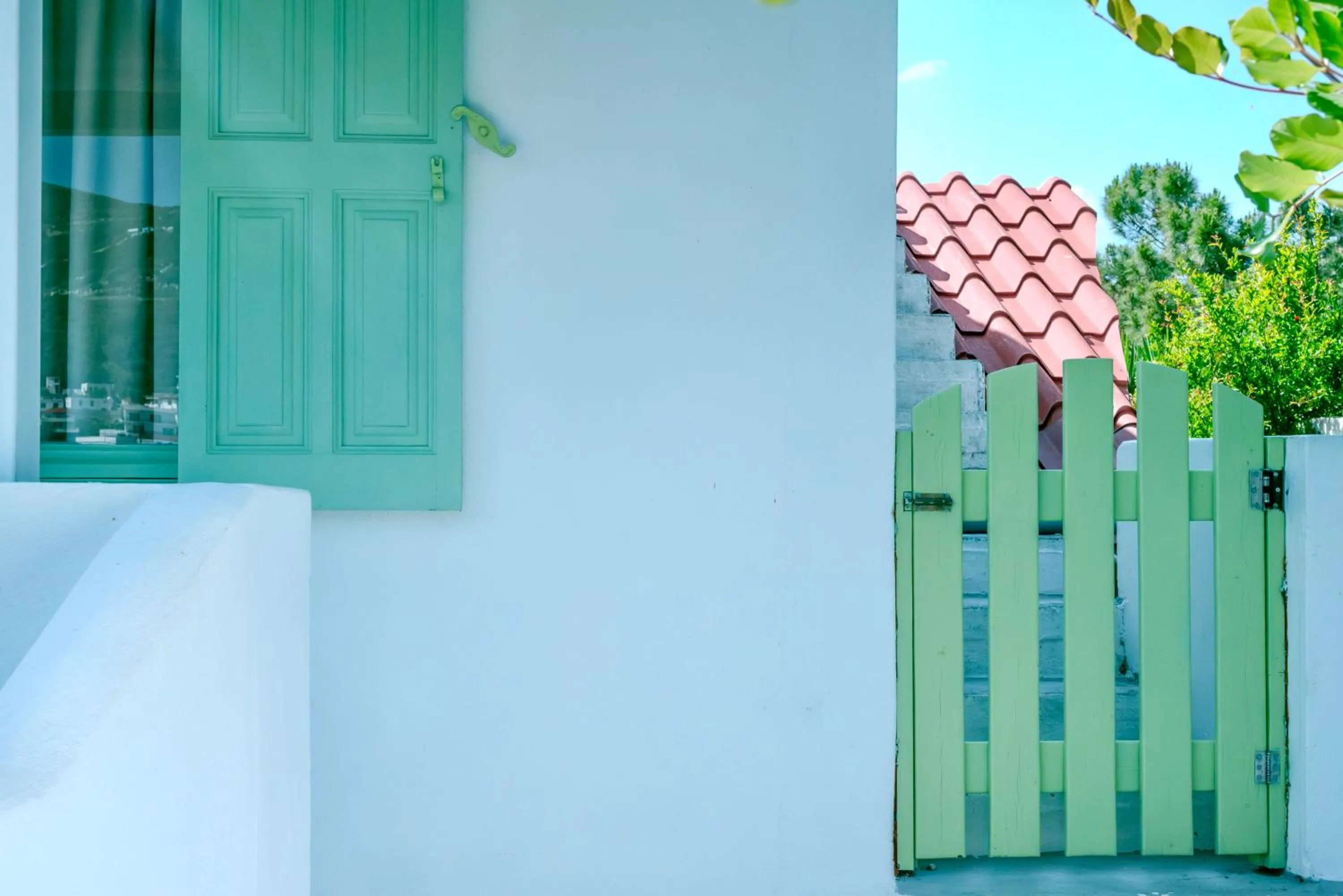 Decorative detail in Patras Apartments