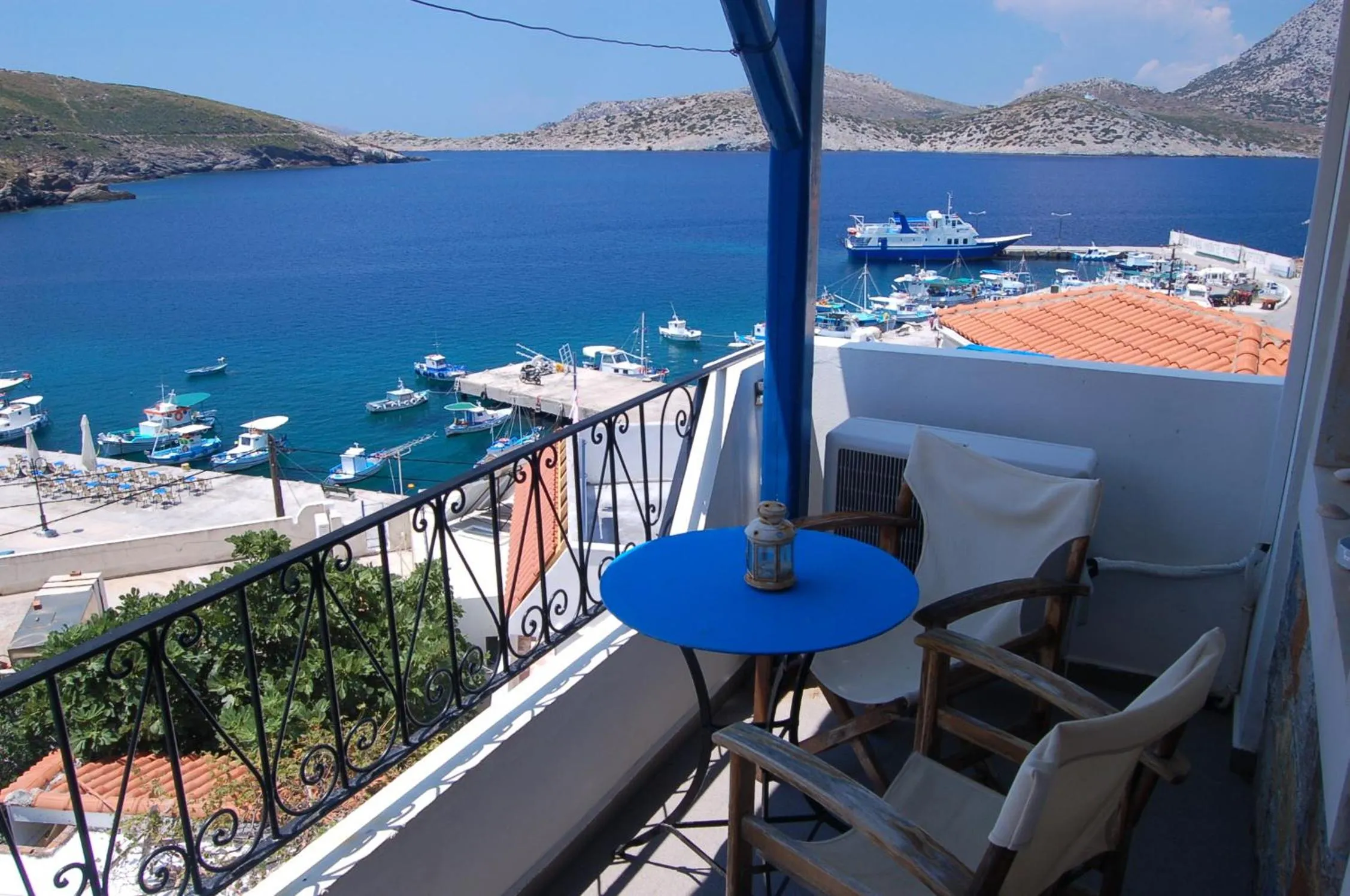 Balcony/Terrace in Patras Apartments