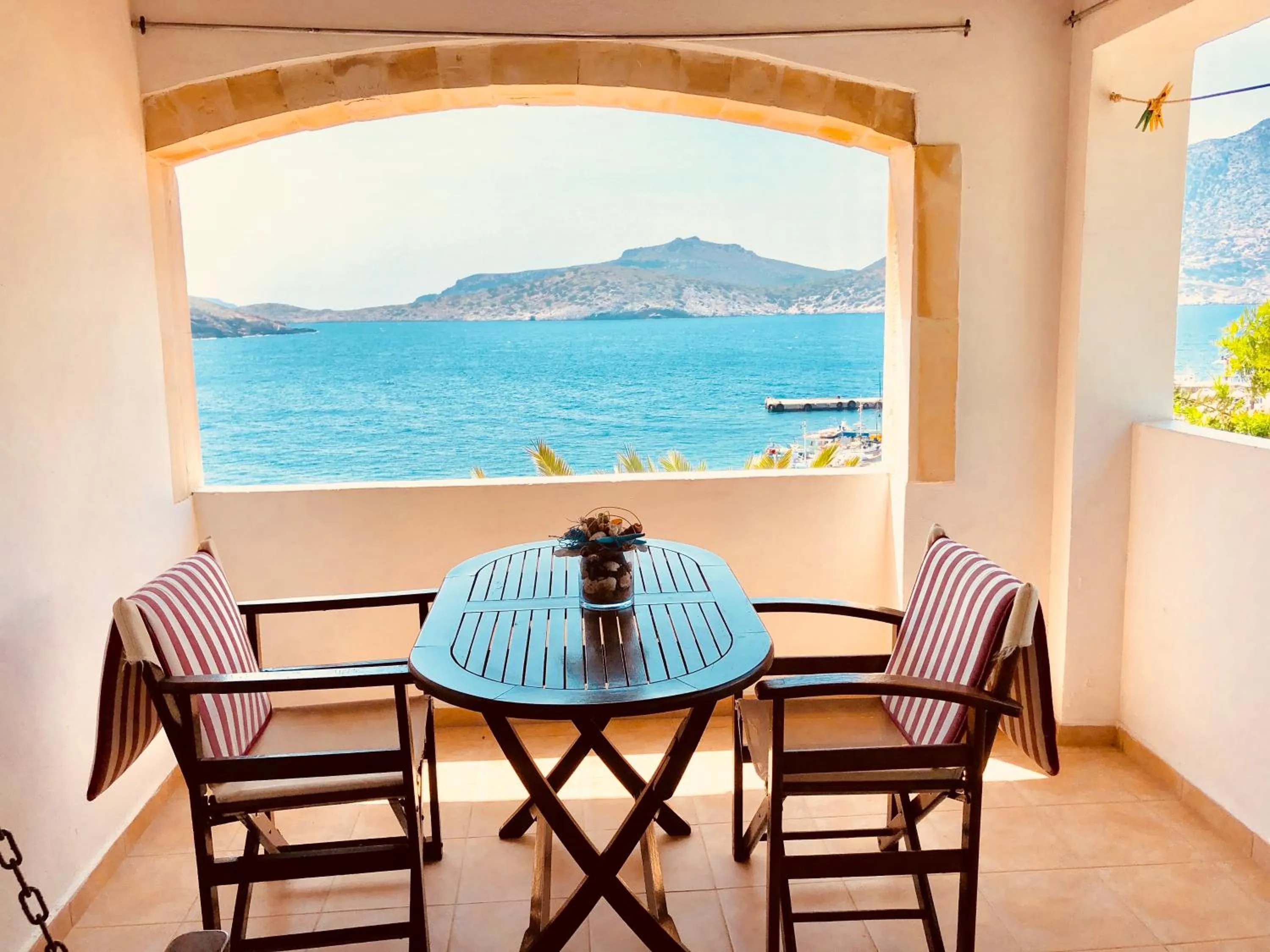 Balcony/Terrace in Patras Apartments