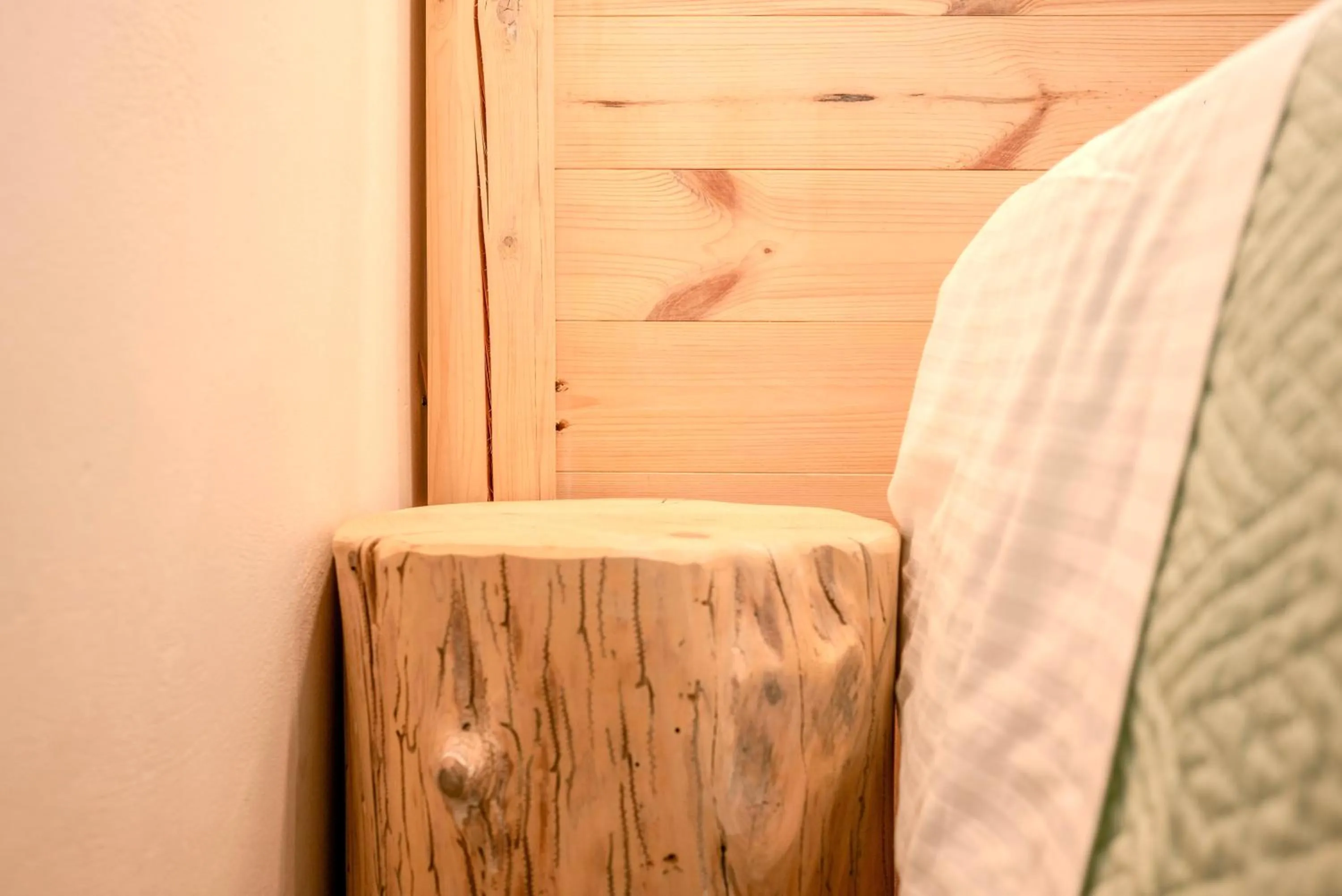 Decorative detail, Bed in Patras Apartments