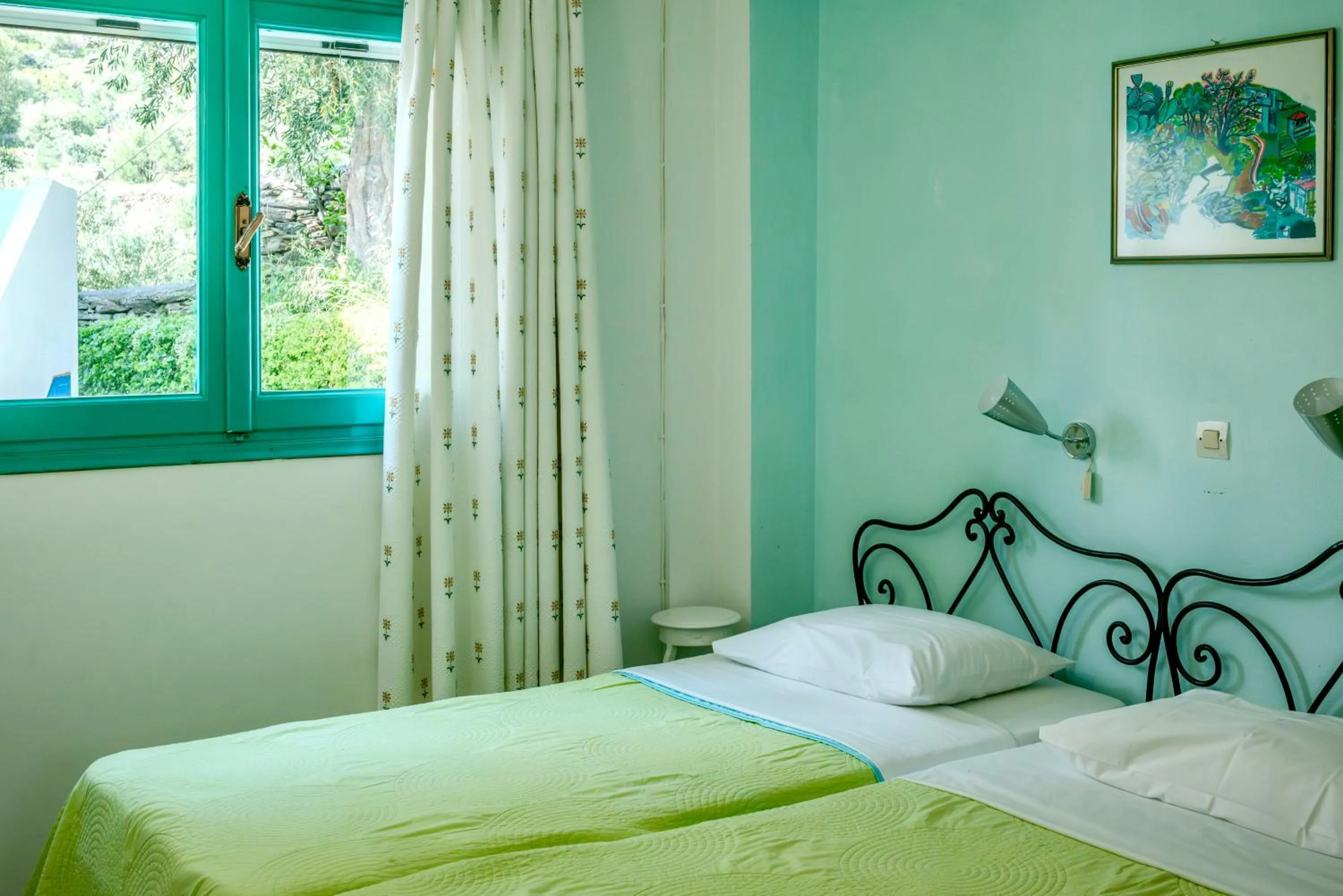 Bed in Patras Apartments