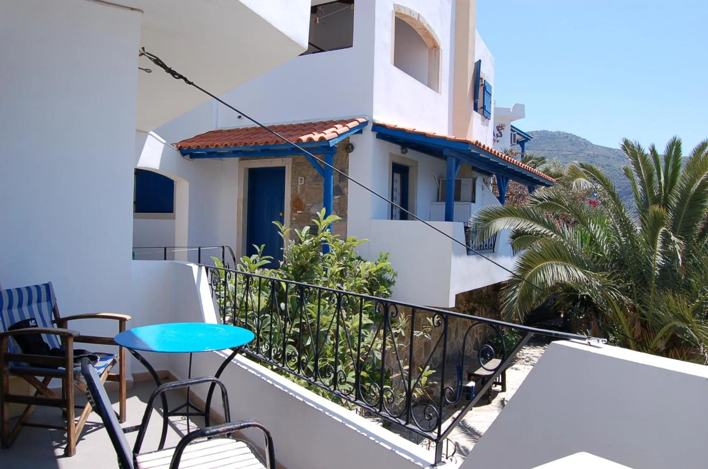 Balcony/Terrace in Patras Apartments