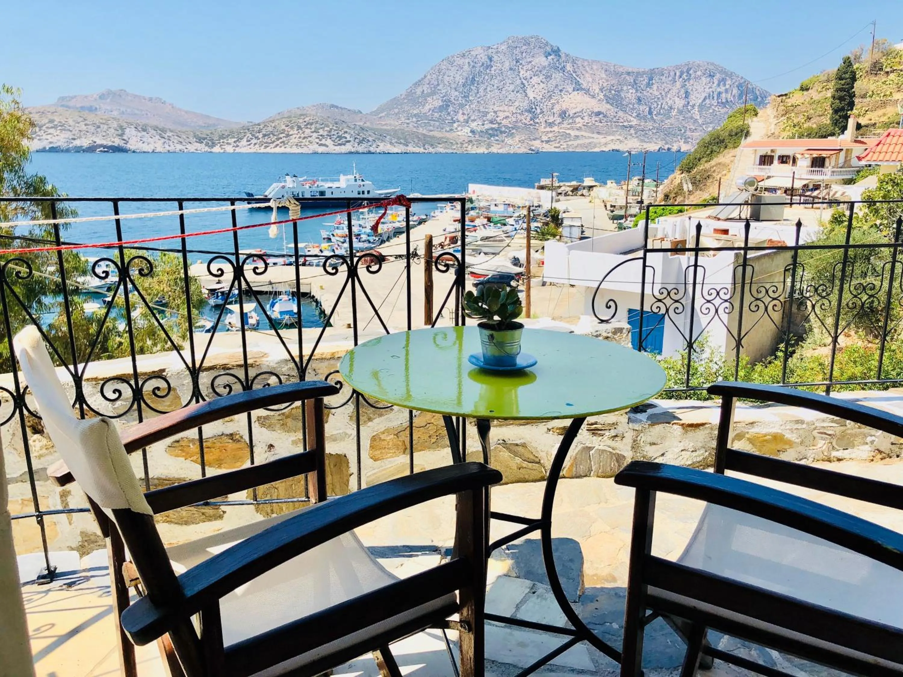 Patio in Patras Apartments