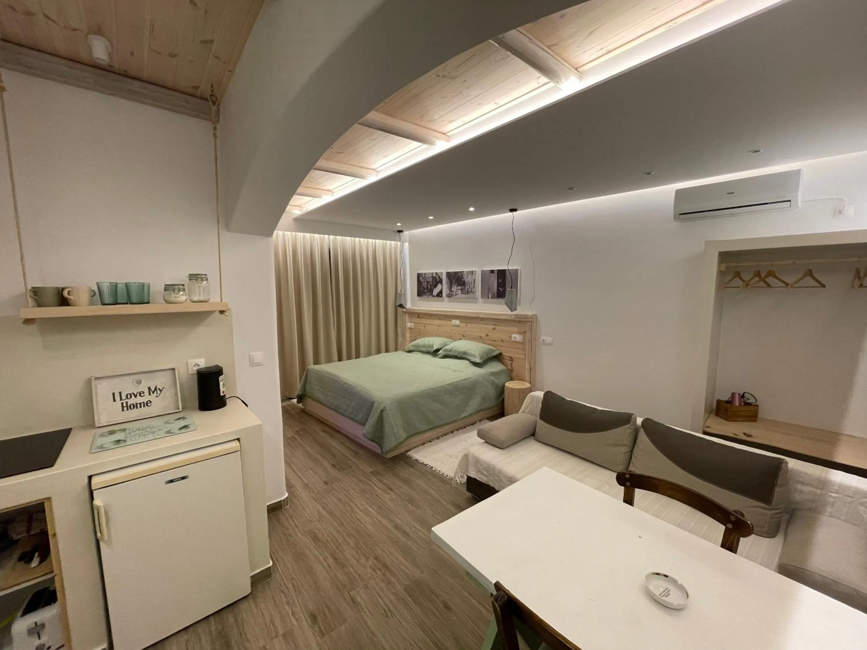 Bed in Patras Apartments