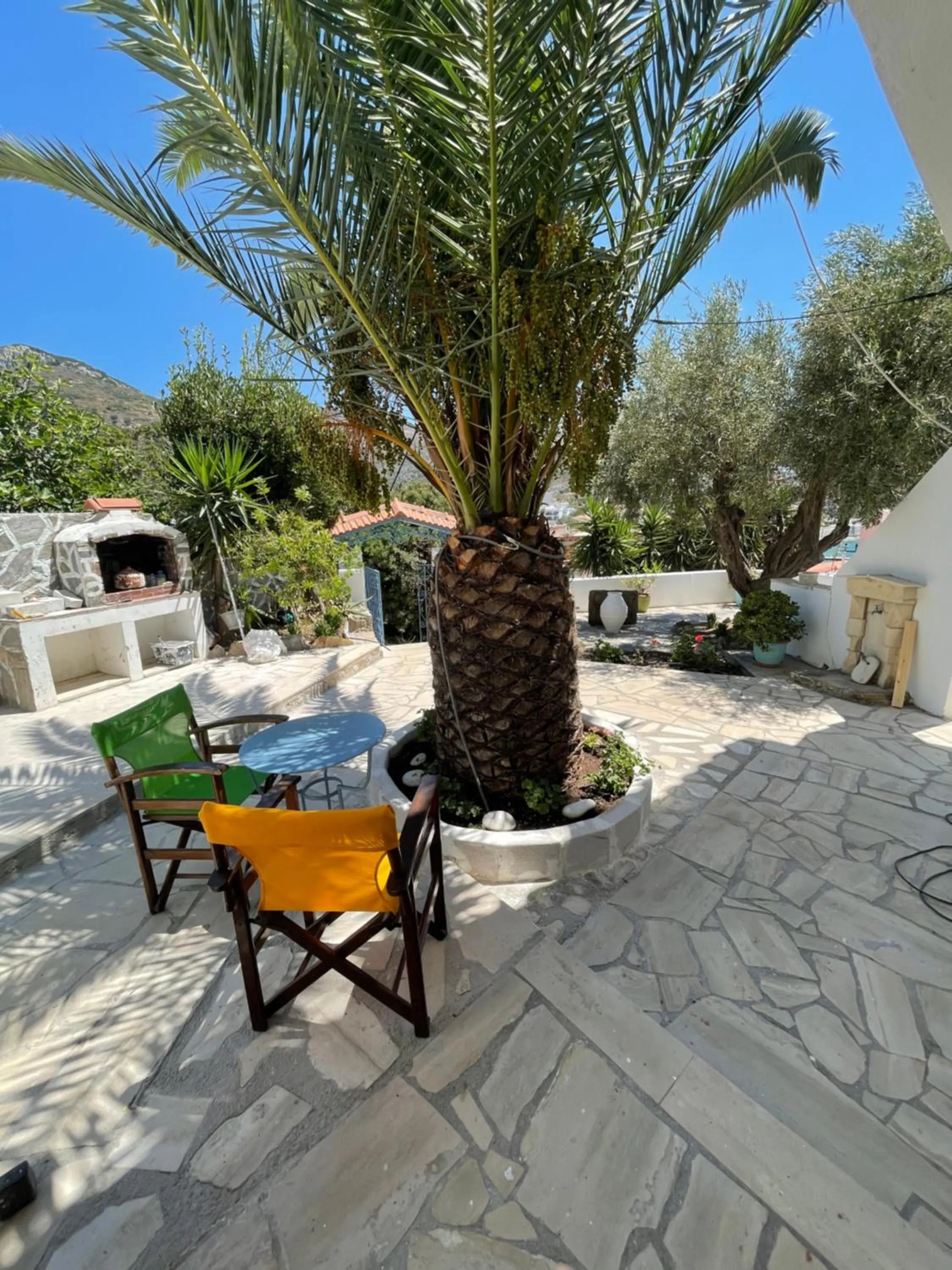 Patio in Patras Apartments