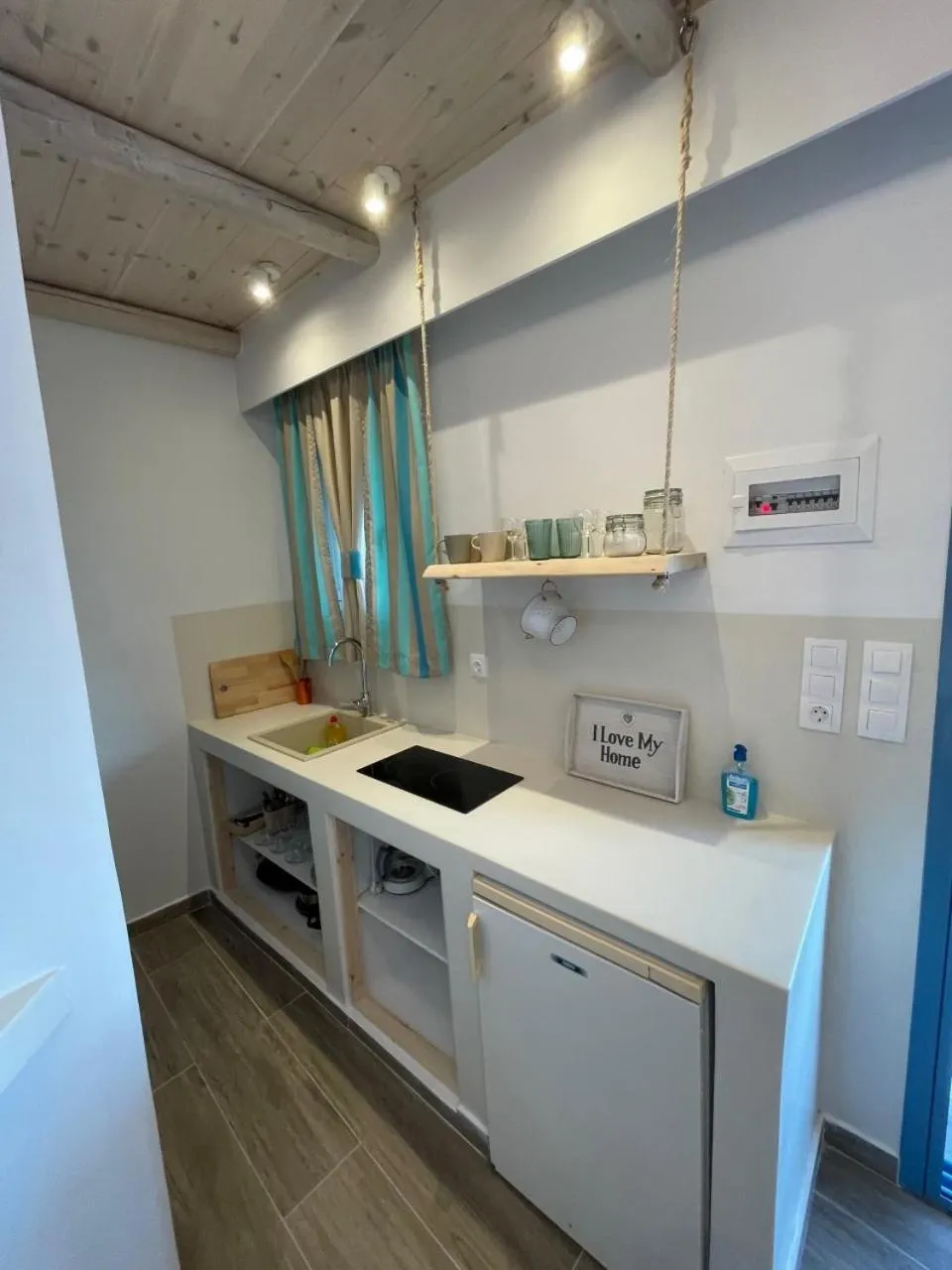 kitchen in Patras Apartments