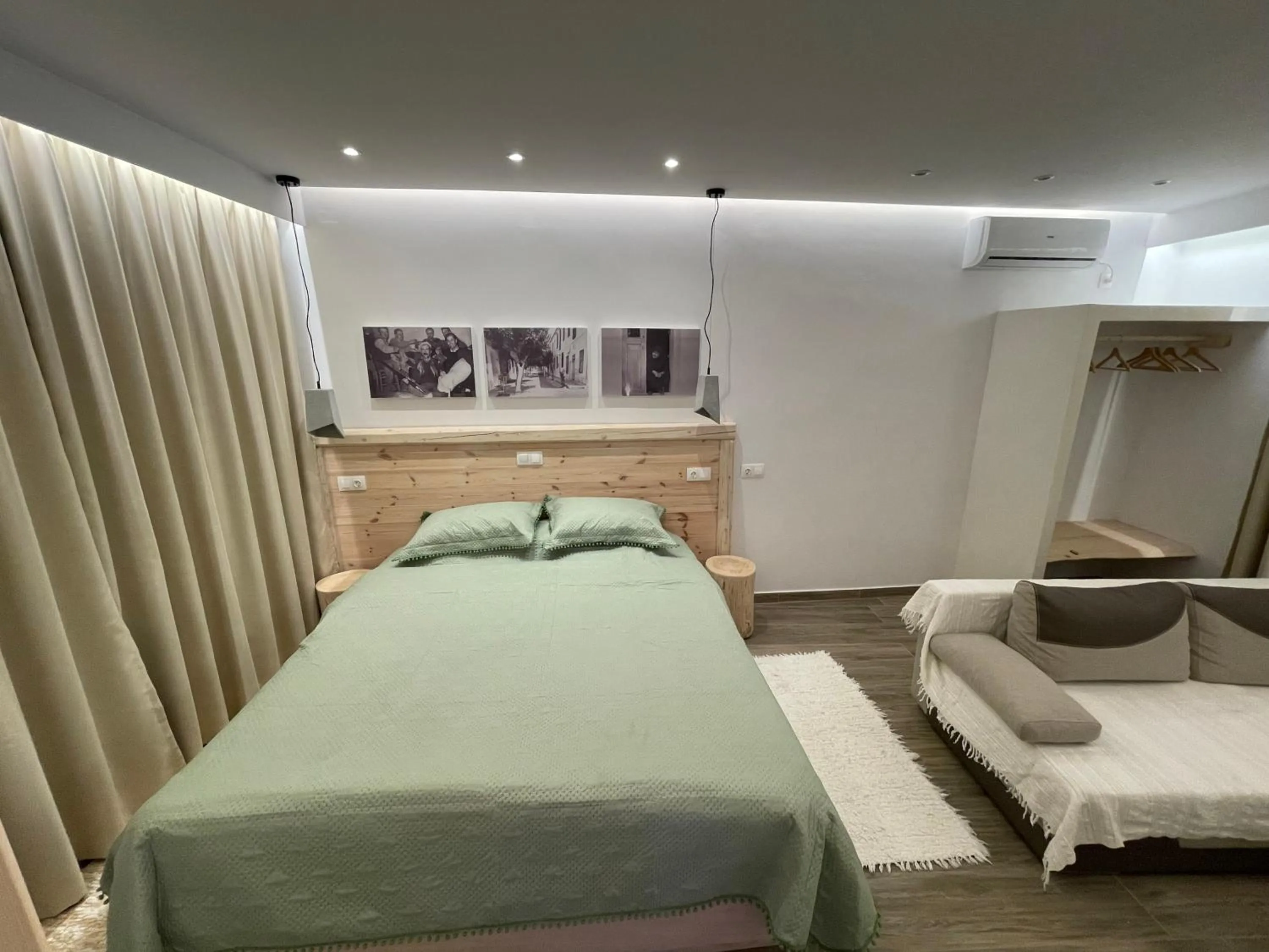 Bed in Patras Apartments