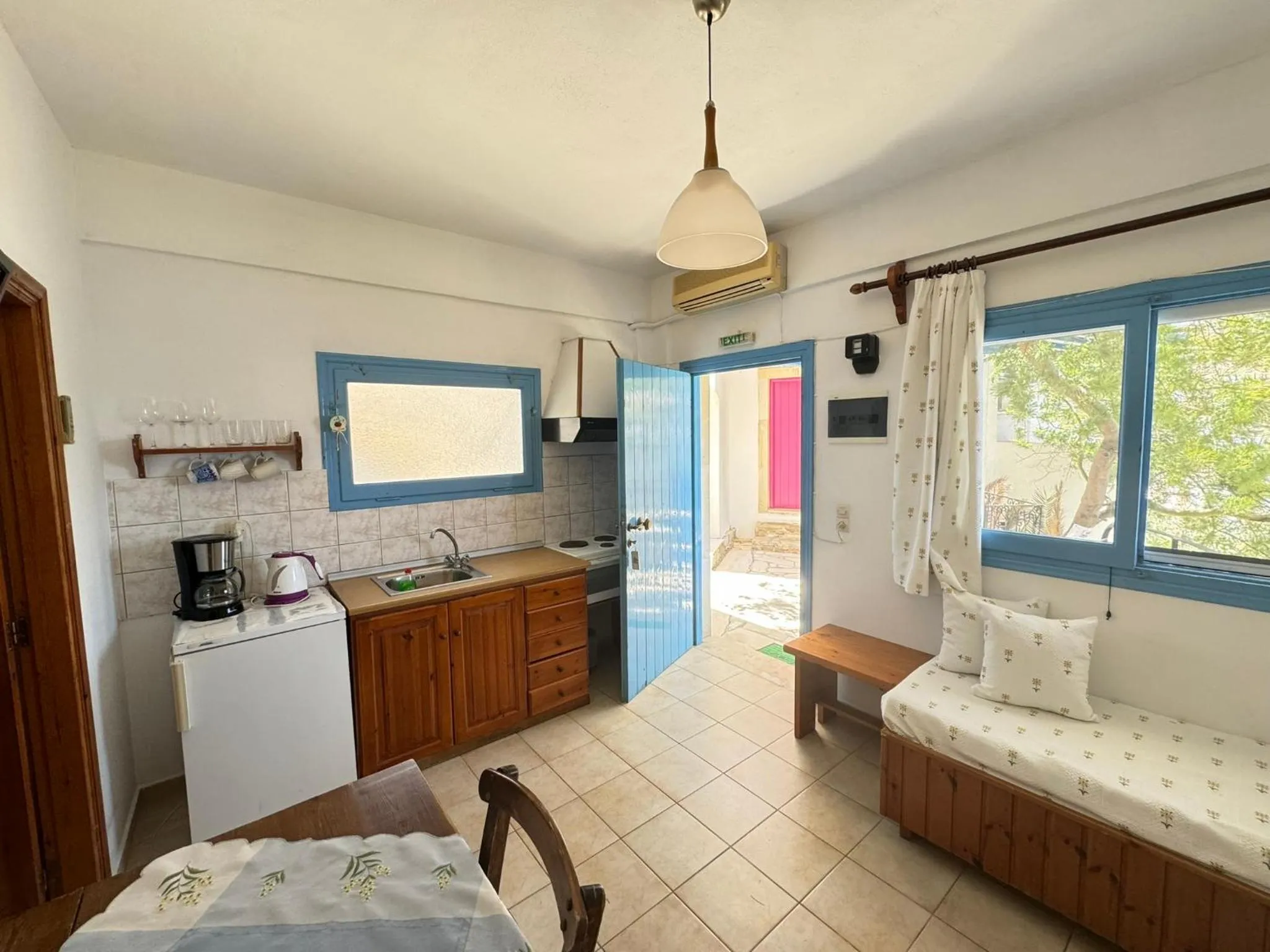 Bed in Patras Apartments