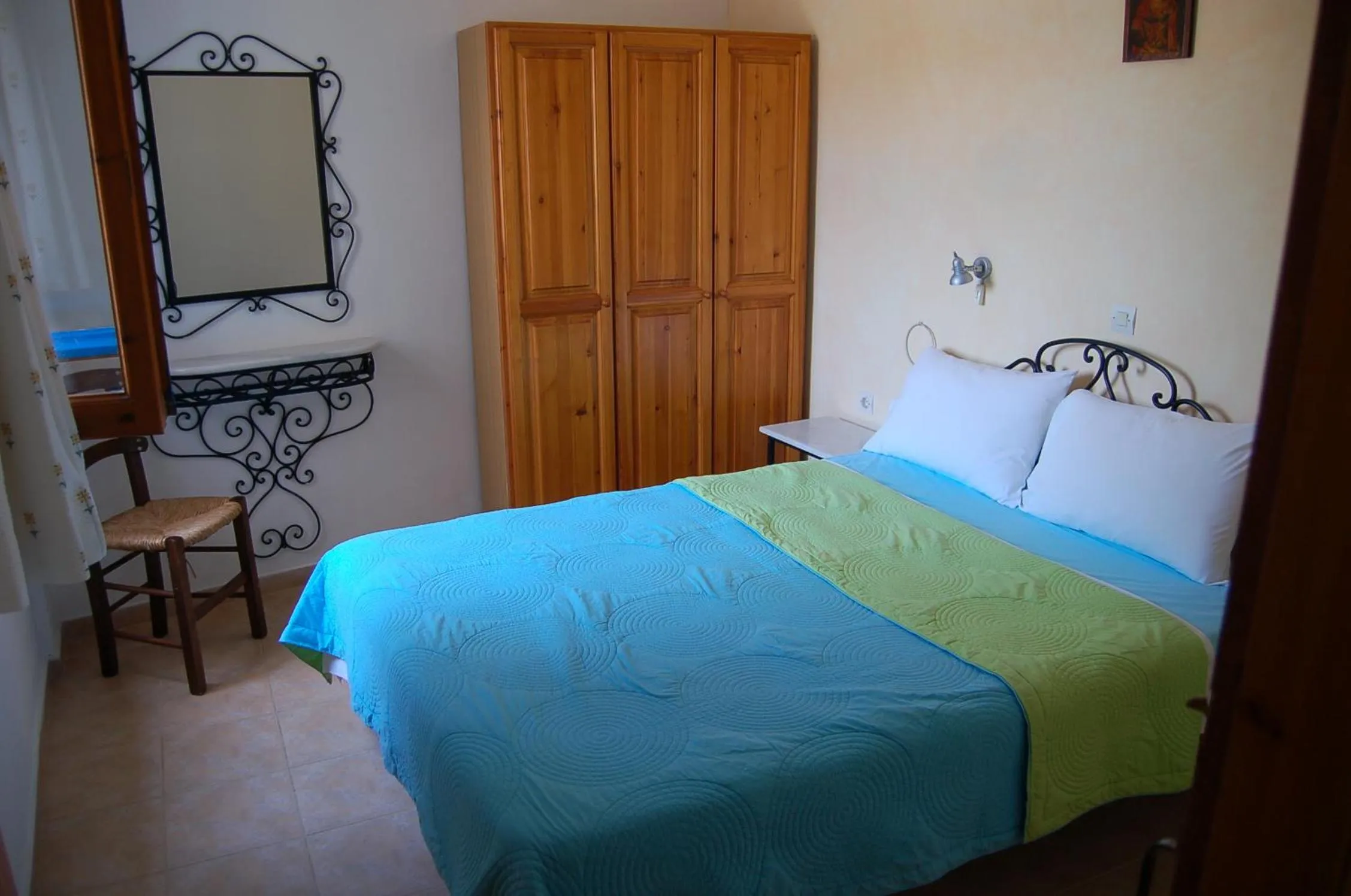 Bed in Patras Apartments