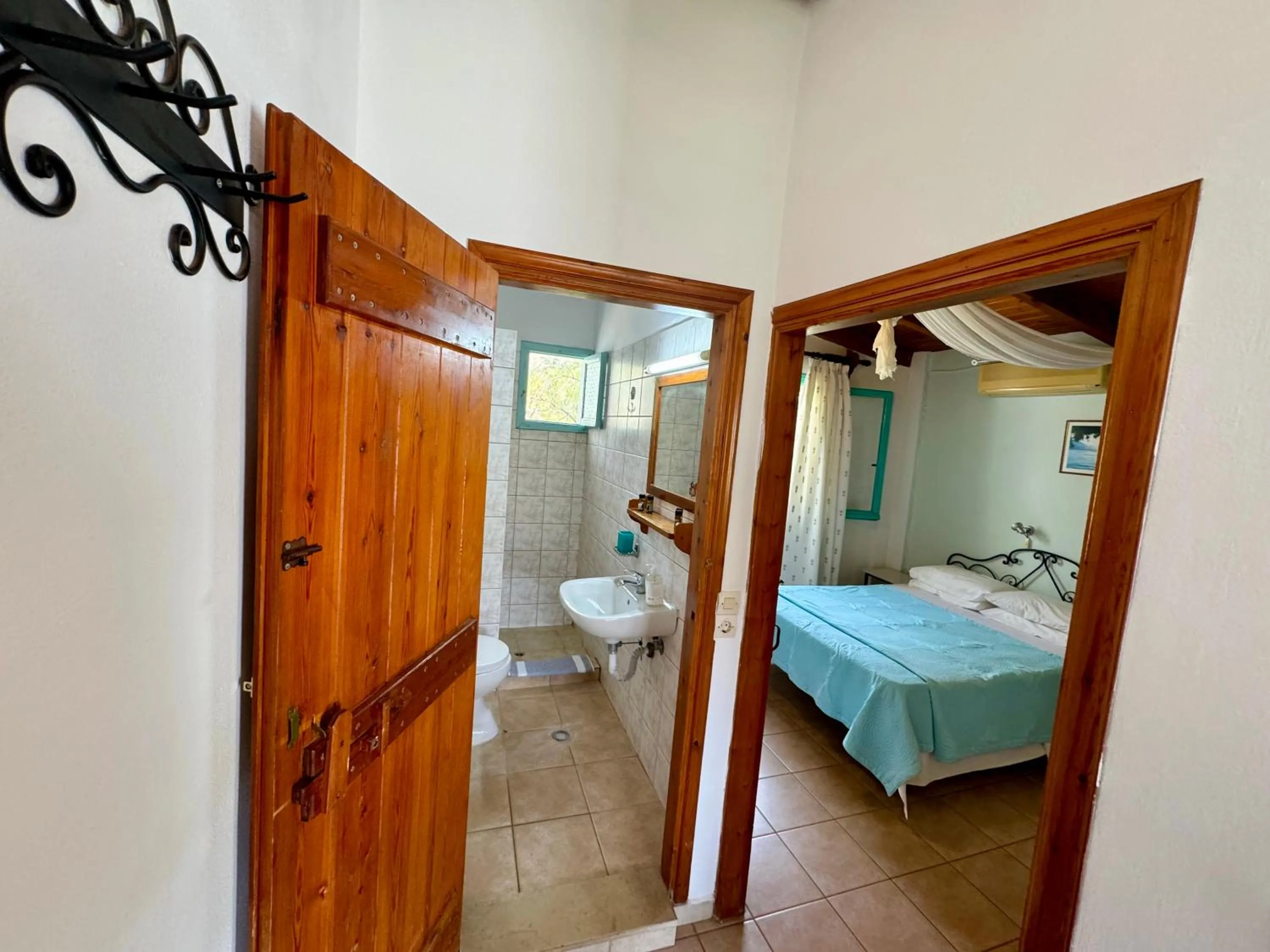 Bed in Patras Apartments