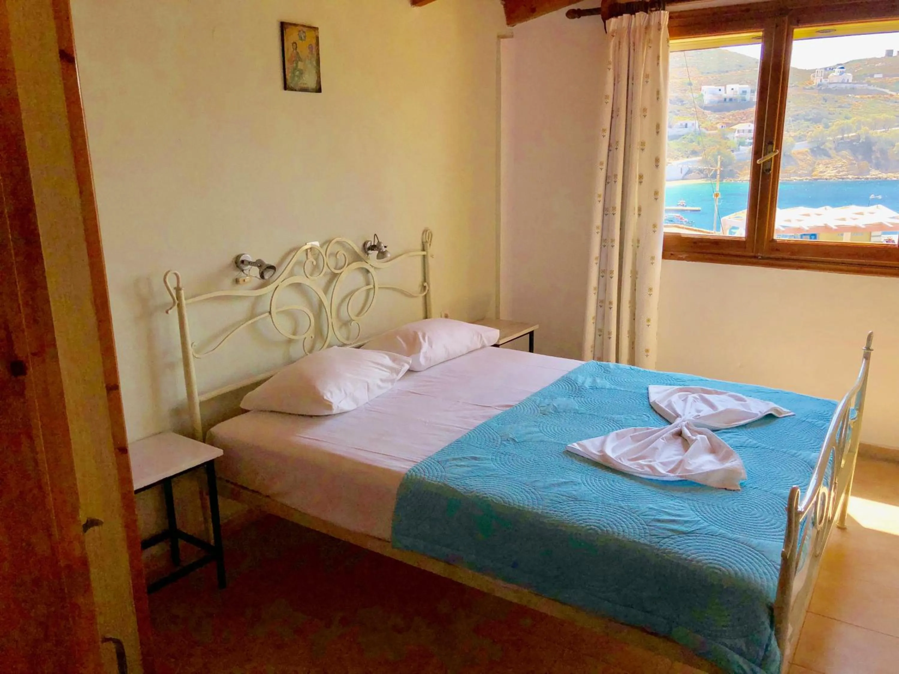 Bed in Patras Apartments