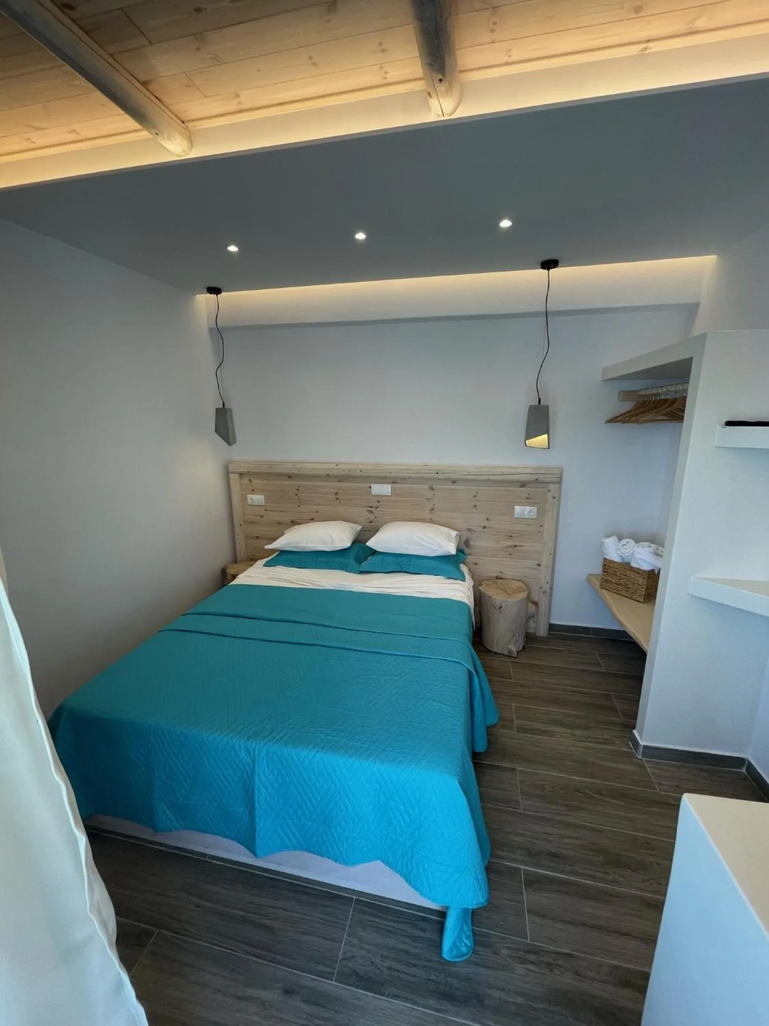 Bed in Patras Apartments